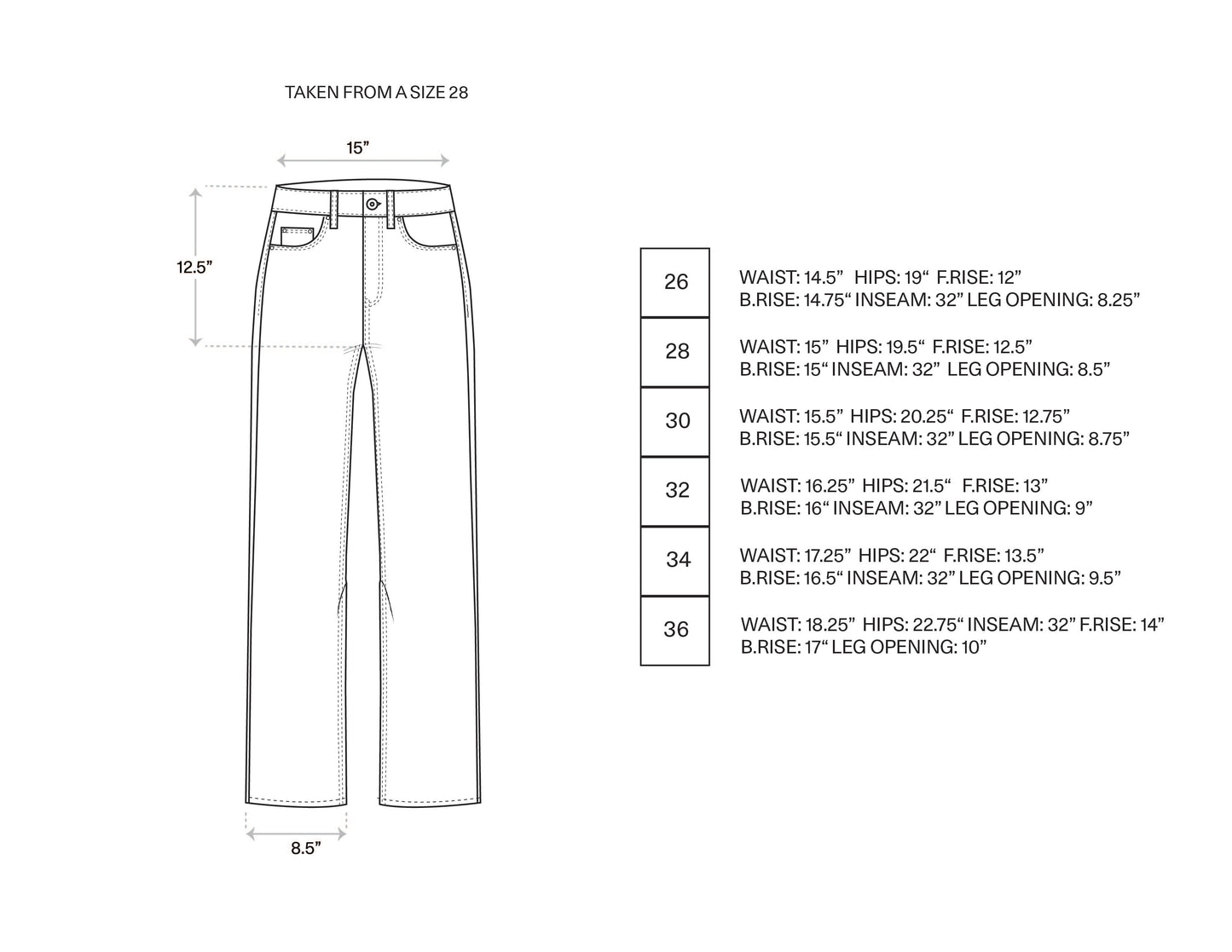 1947 DENIM - BLACK