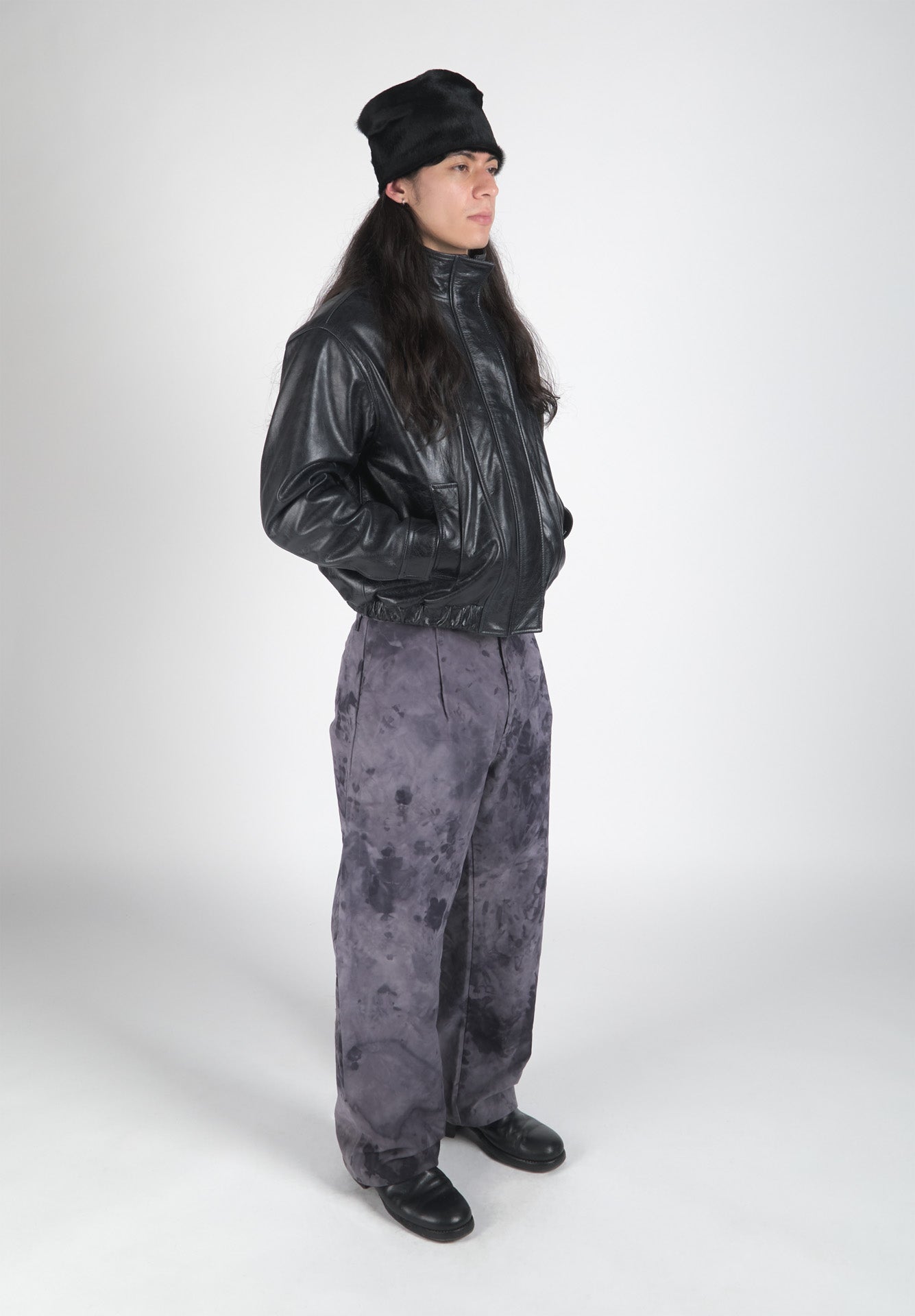LEATHER BOMBER JACKET - PRE-ORDER