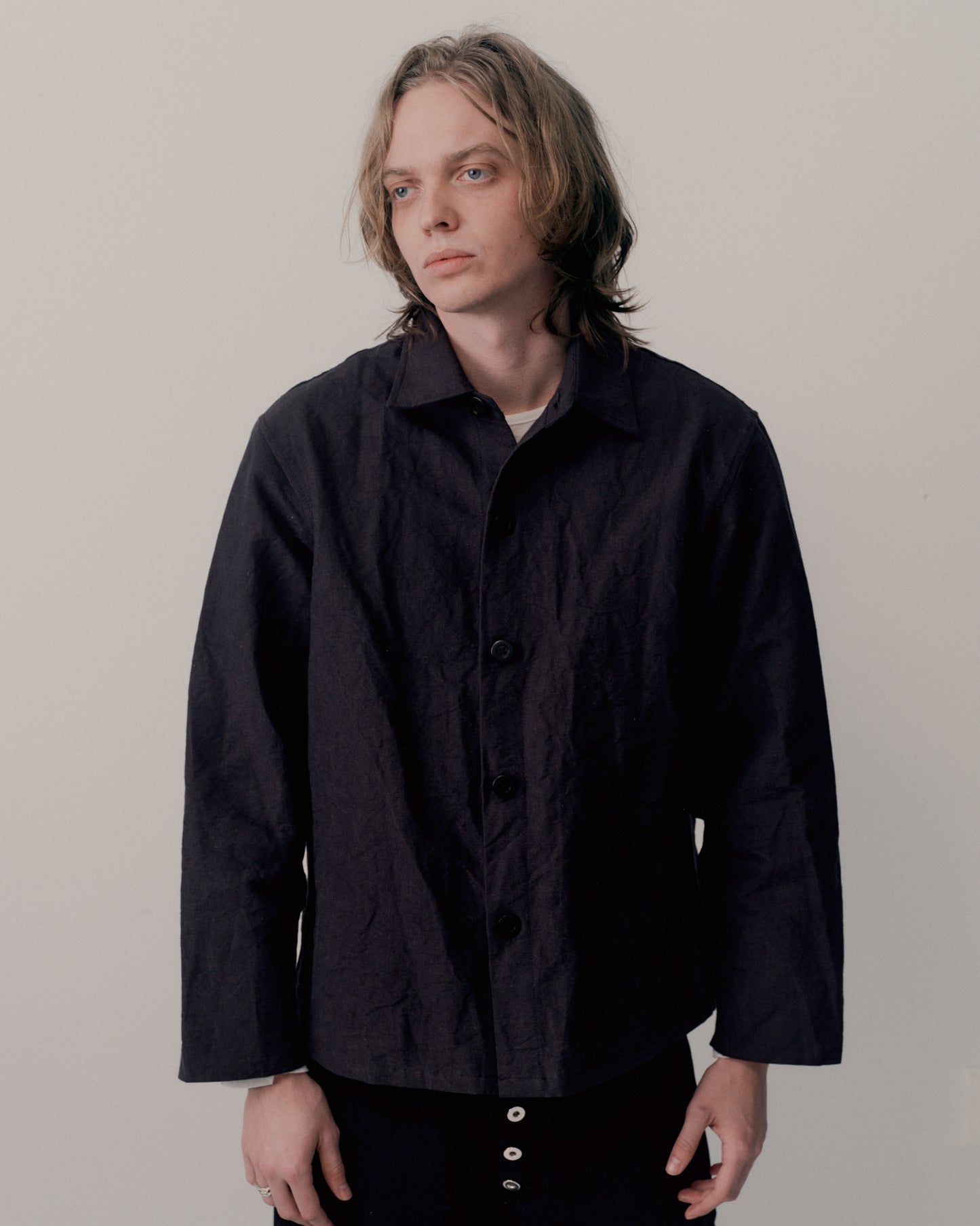 THE SEBRELL SHIRT - CHARCOAL