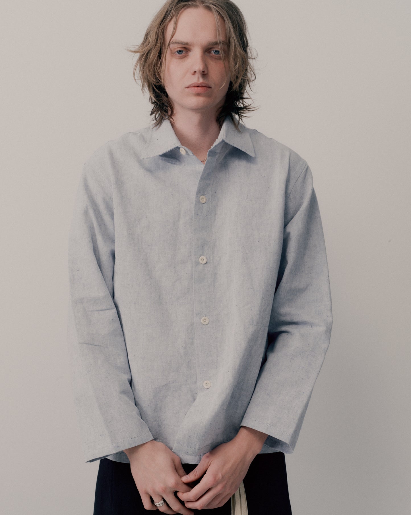 THE SEBRELL SHIRT - BLUE