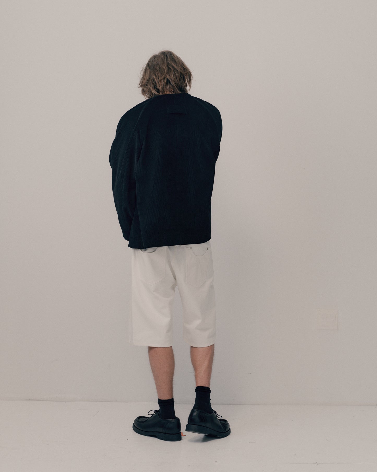 CORE DENIM SHORTS - WHITE
