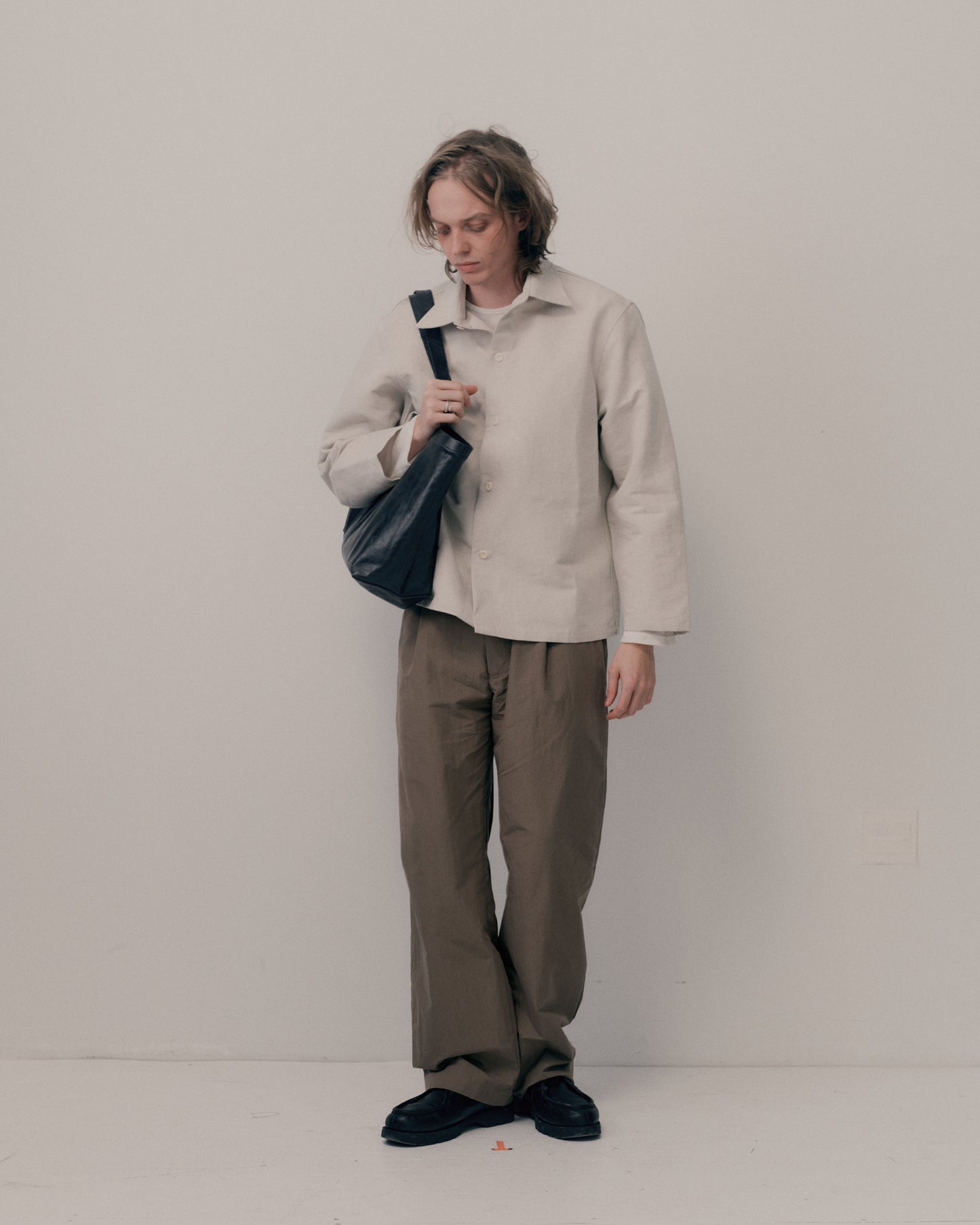 THE SEBRELL SHIRT - BEIGE