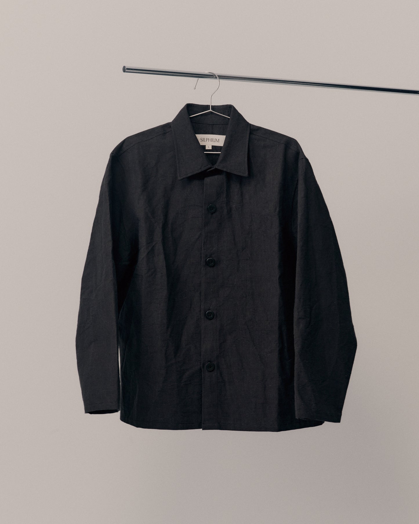 THE SEBRELL SHIRT - CHARCOAL