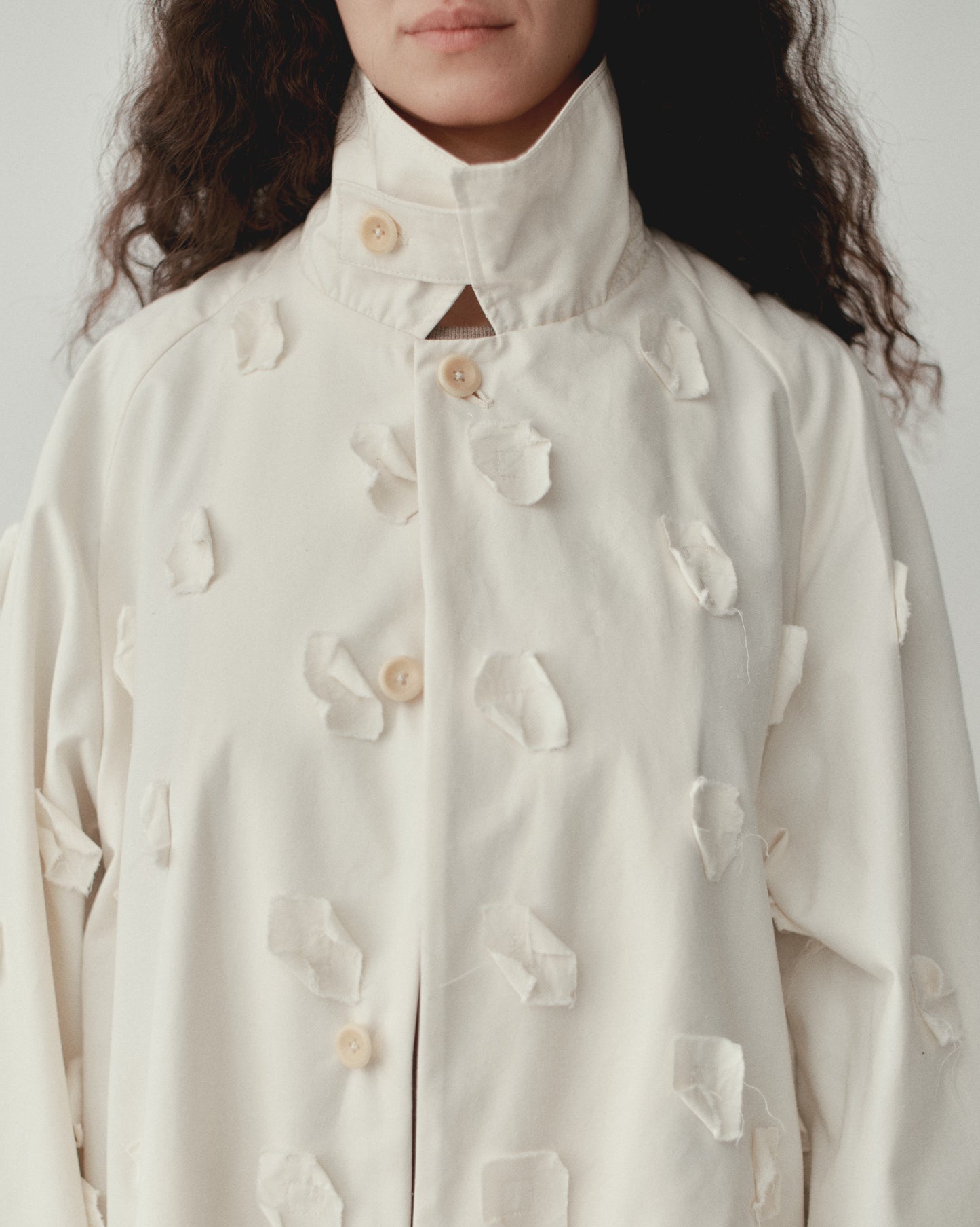 THE CAR COAT - WHITE