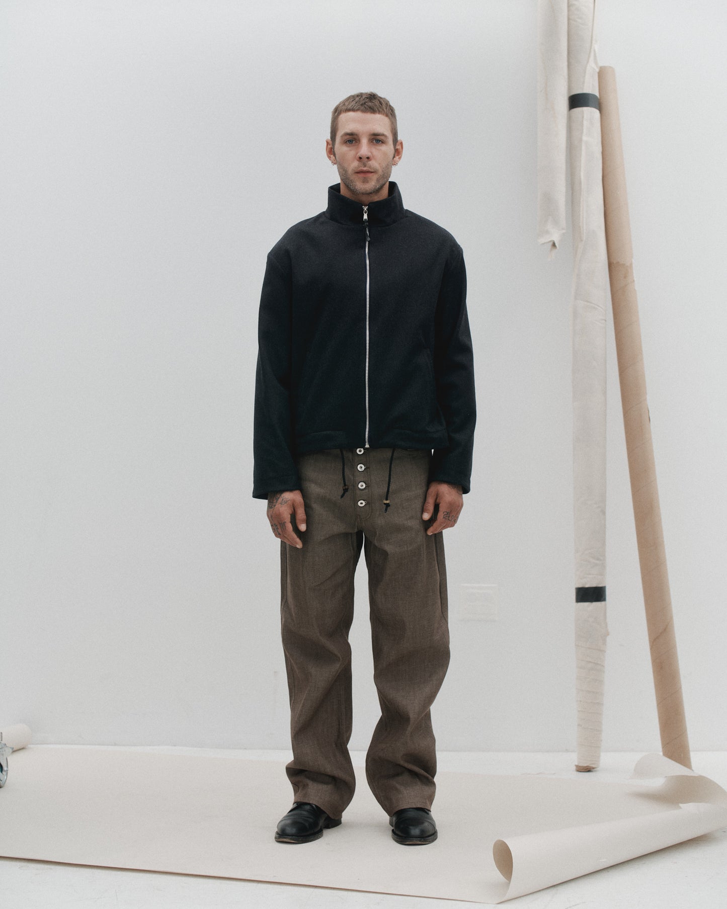 THE ZIP UP - WOOL