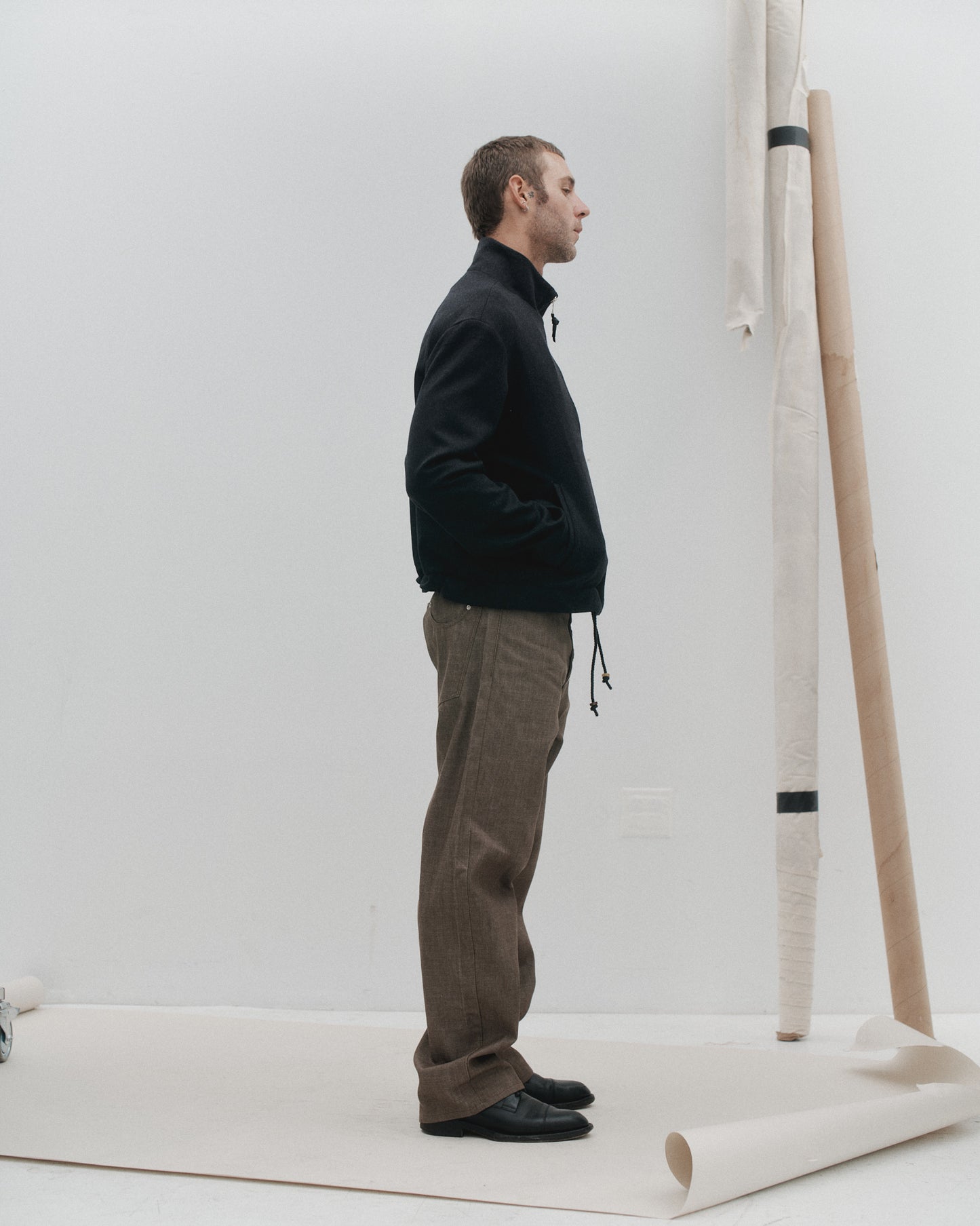 THE ZIP UP - WOOL