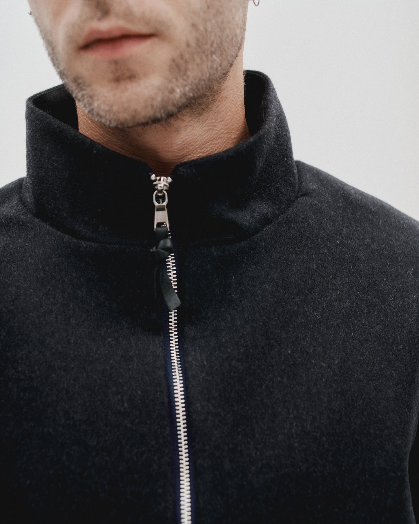 THE ZIP UP - WOOL