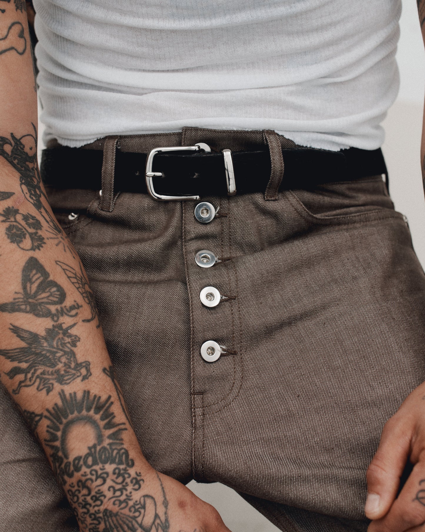 THE BELT - COWHIDE