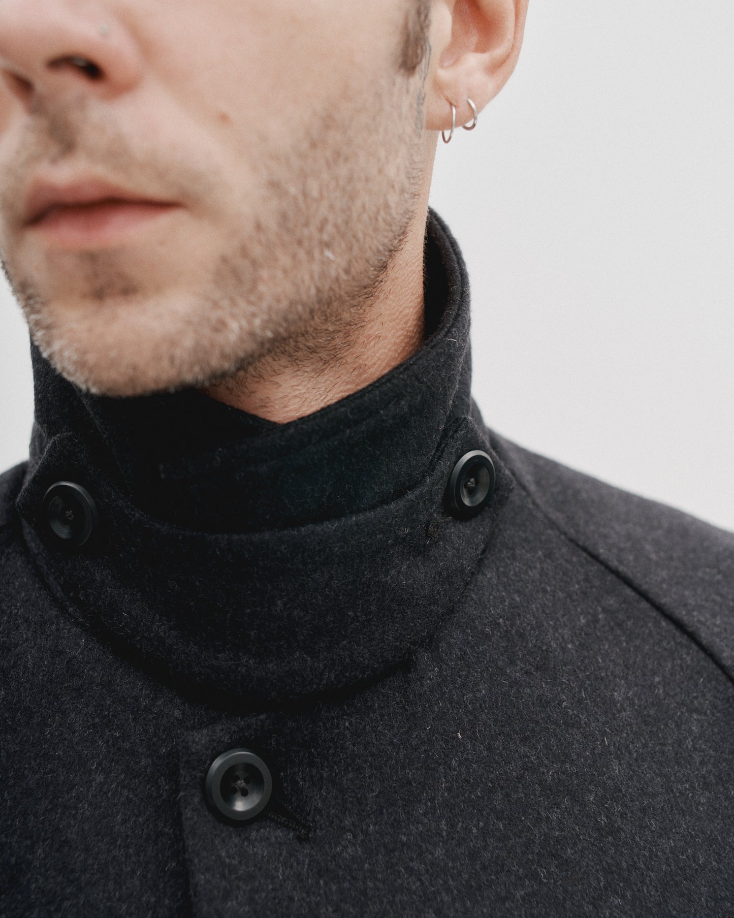 THE CAR COAT - CHARCOAL