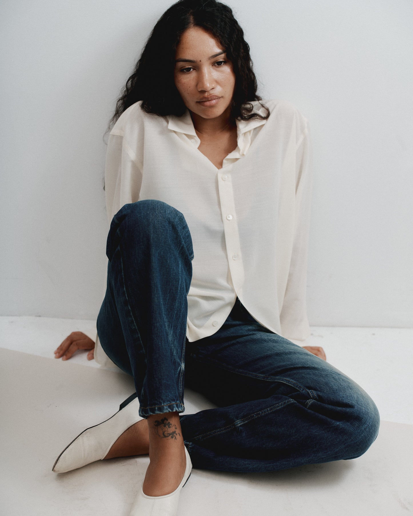 THE BECK SHIRT - CREAM