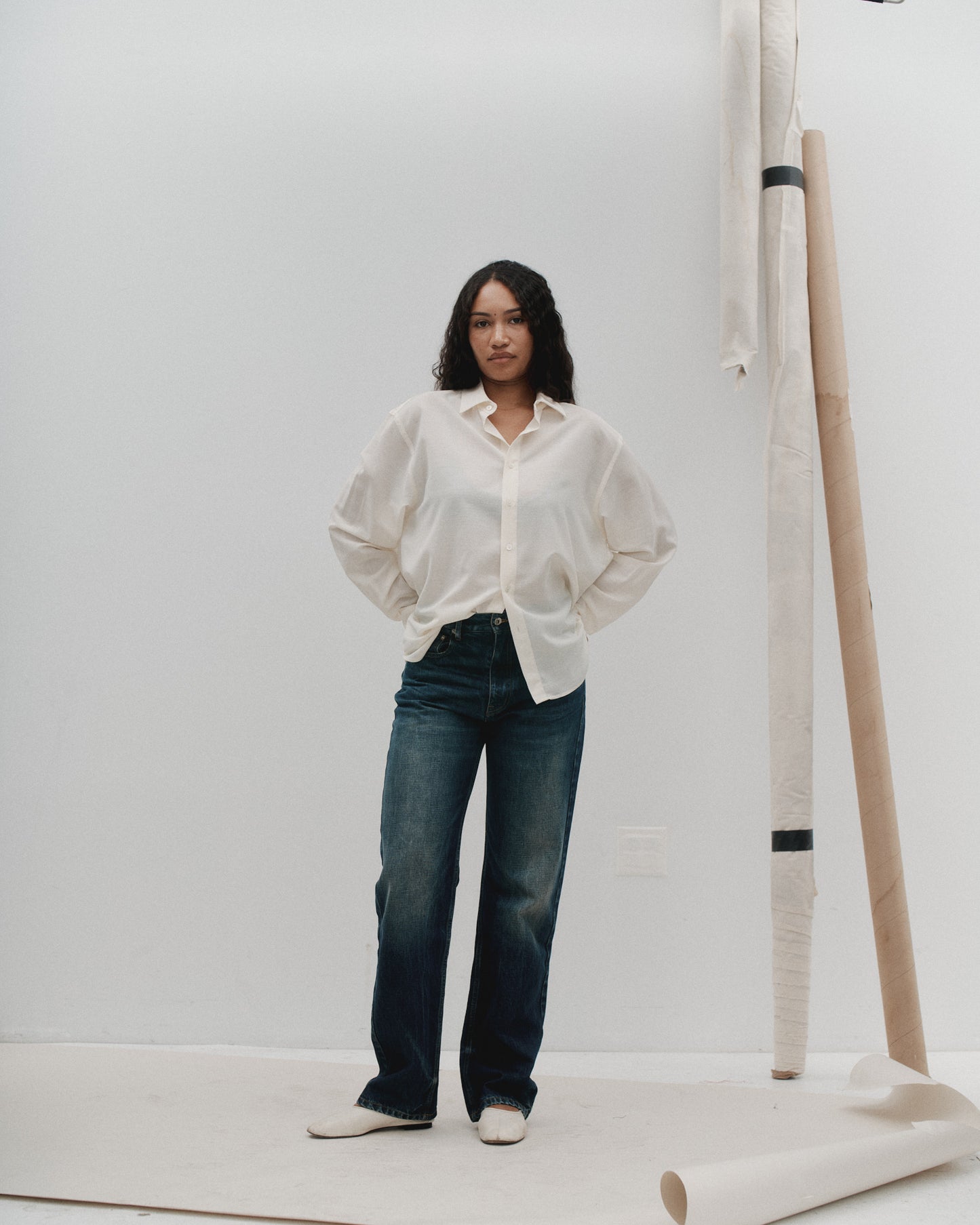 THE BECK SHIRT - CREAM