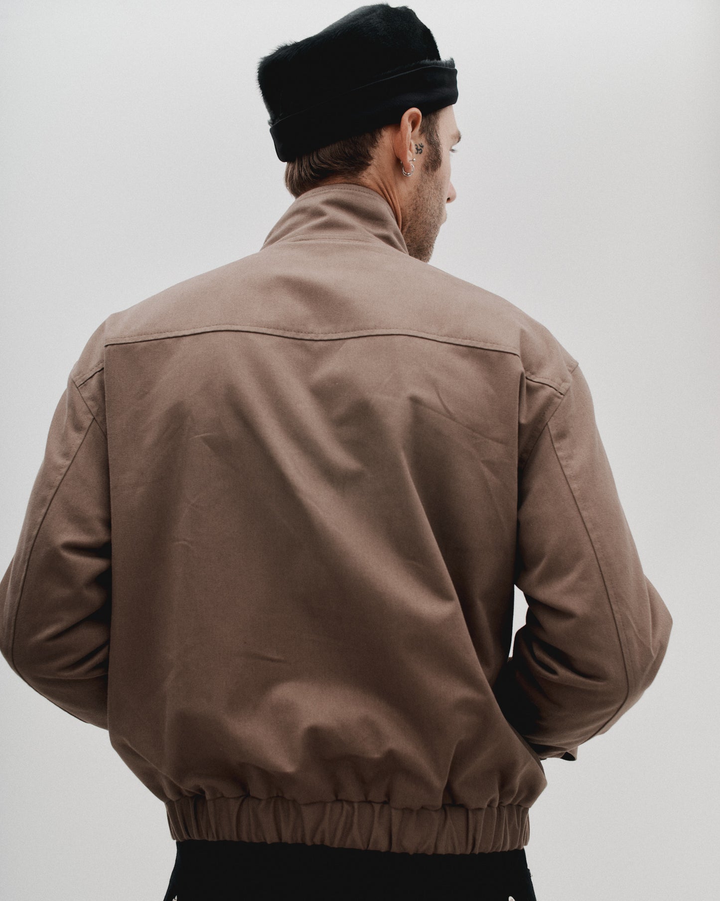 THE BOMBER JACKET - BUFF