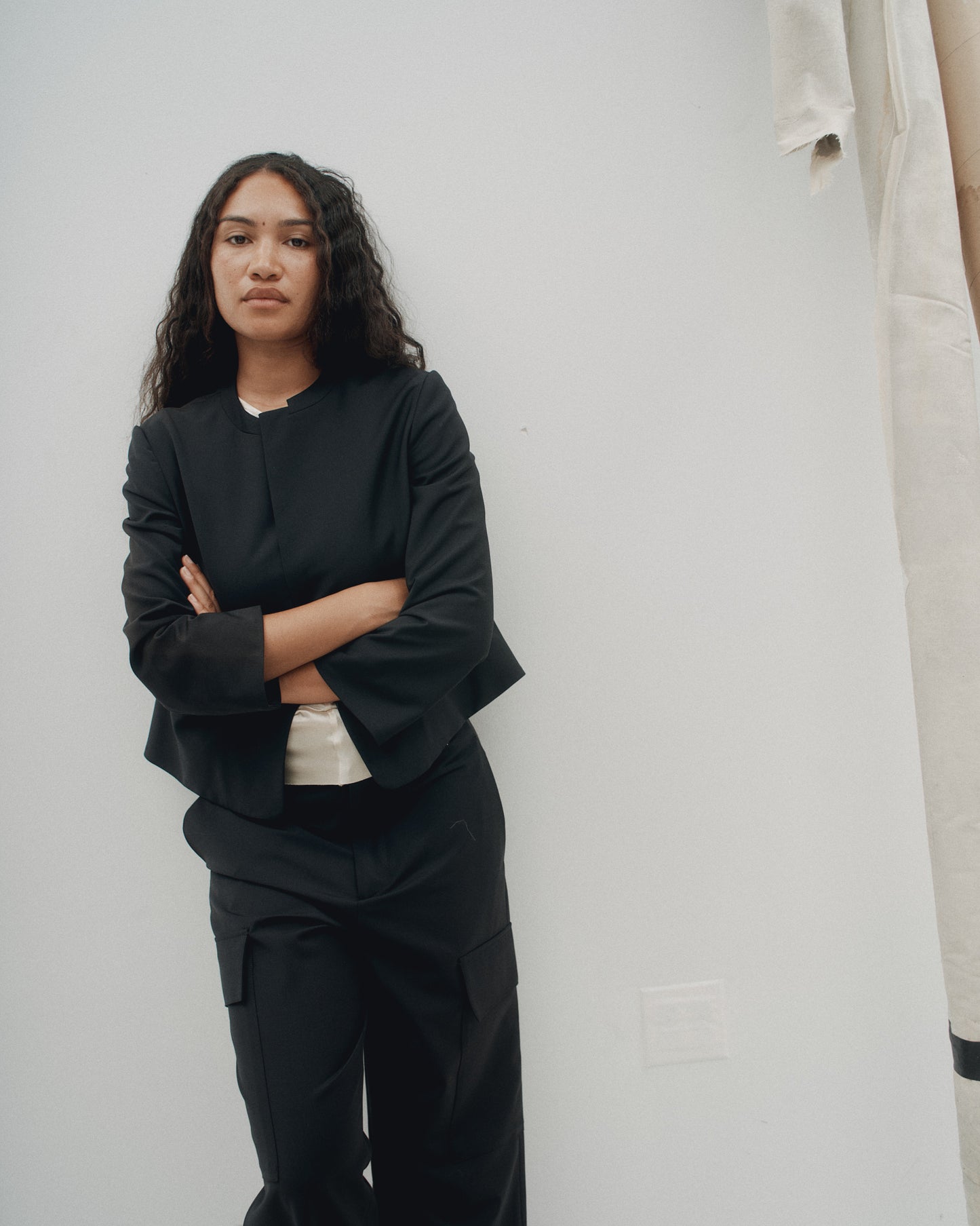 THE EVENING JACKET - BLACK