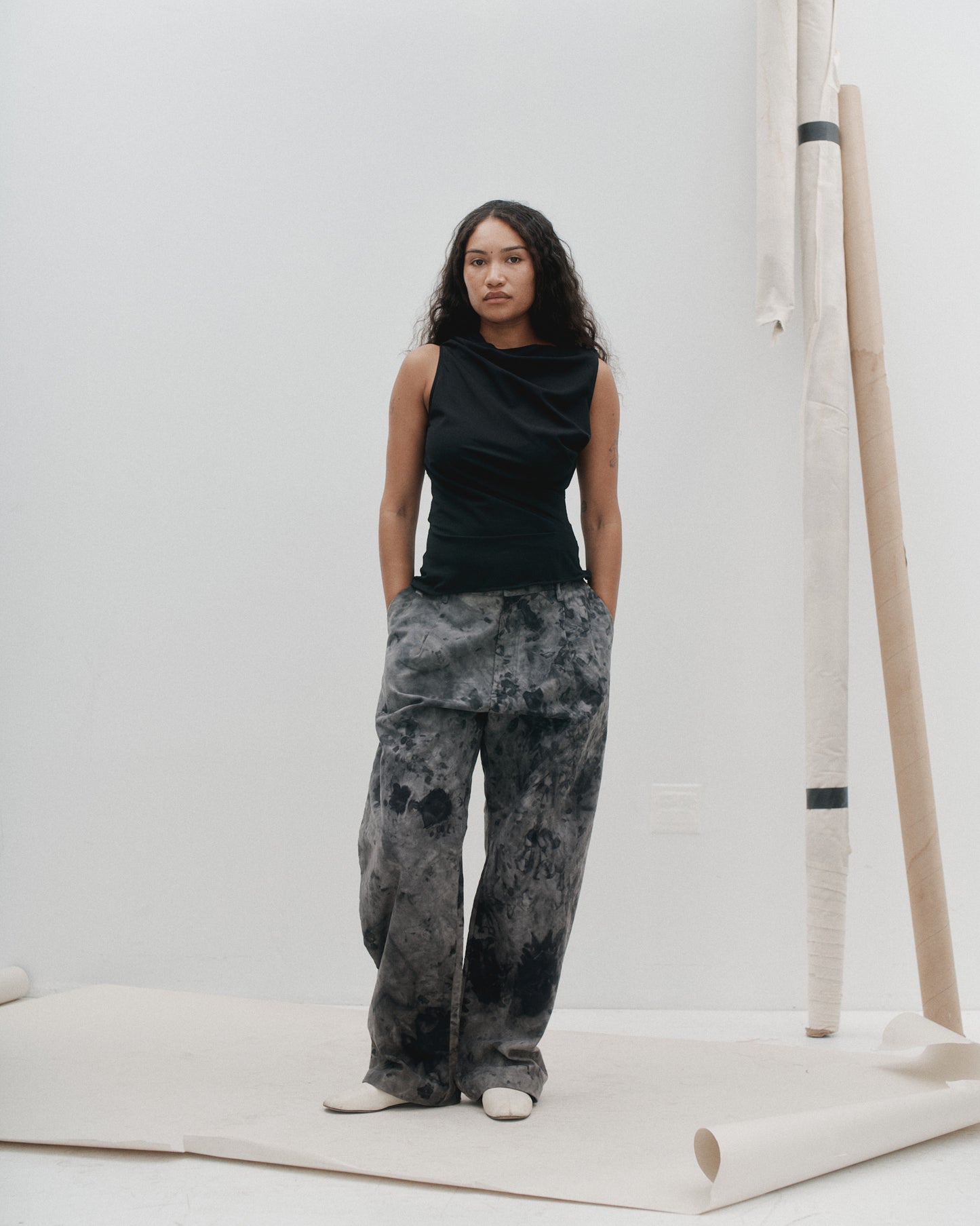 THE CURVE TROUSER - VIOLET