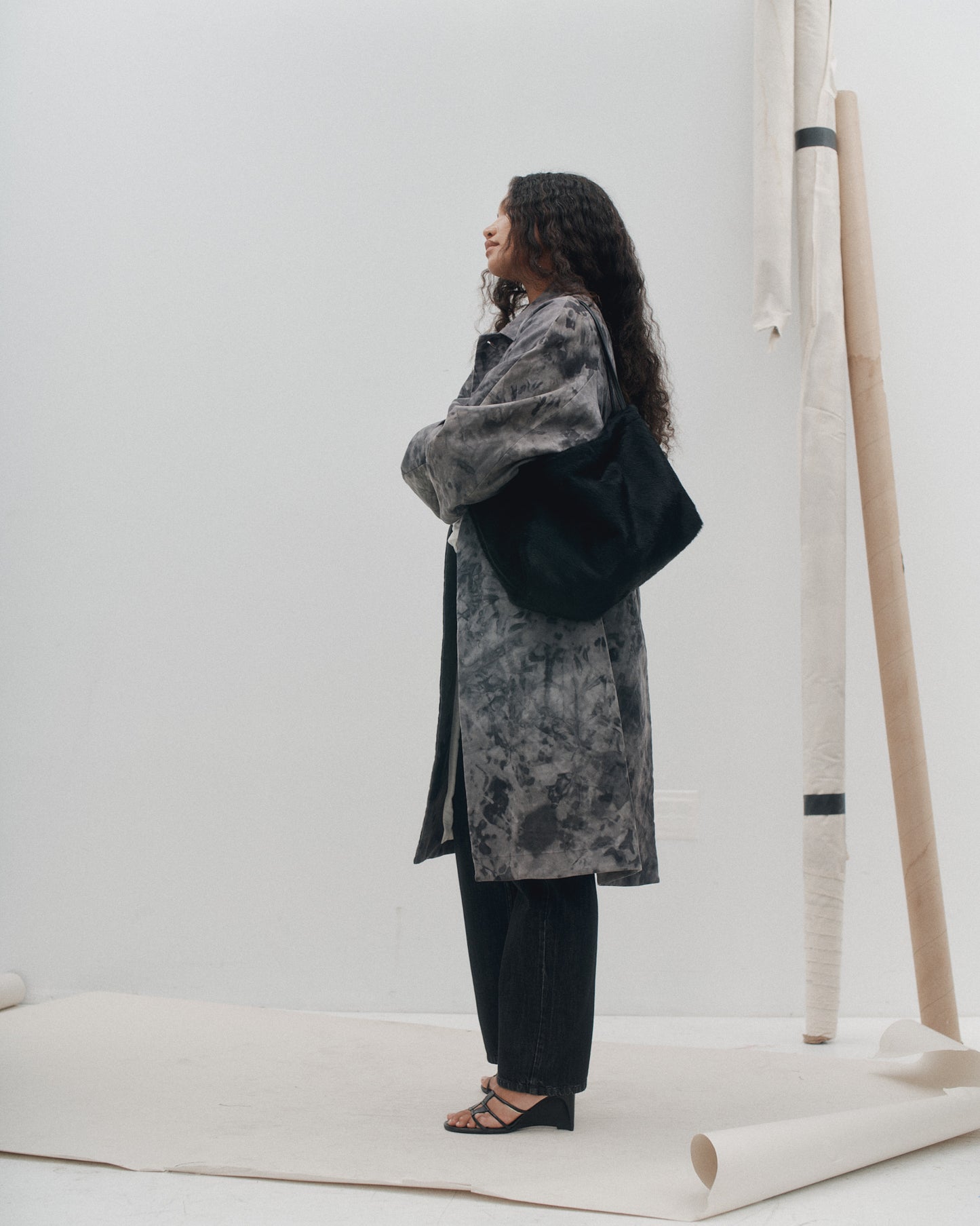 THE CAR COAT - VIOLET
