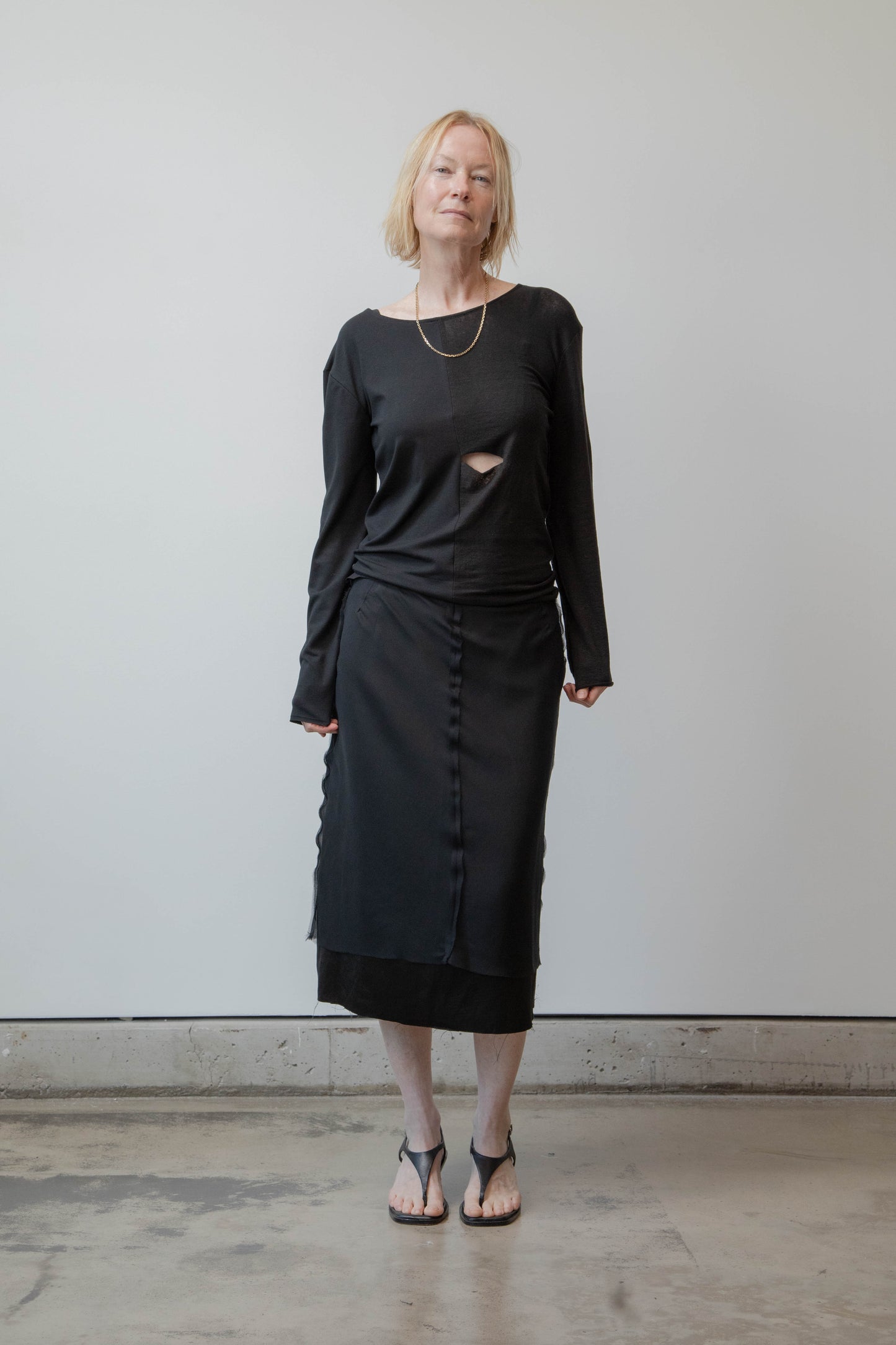 REMI SILK SKIRT