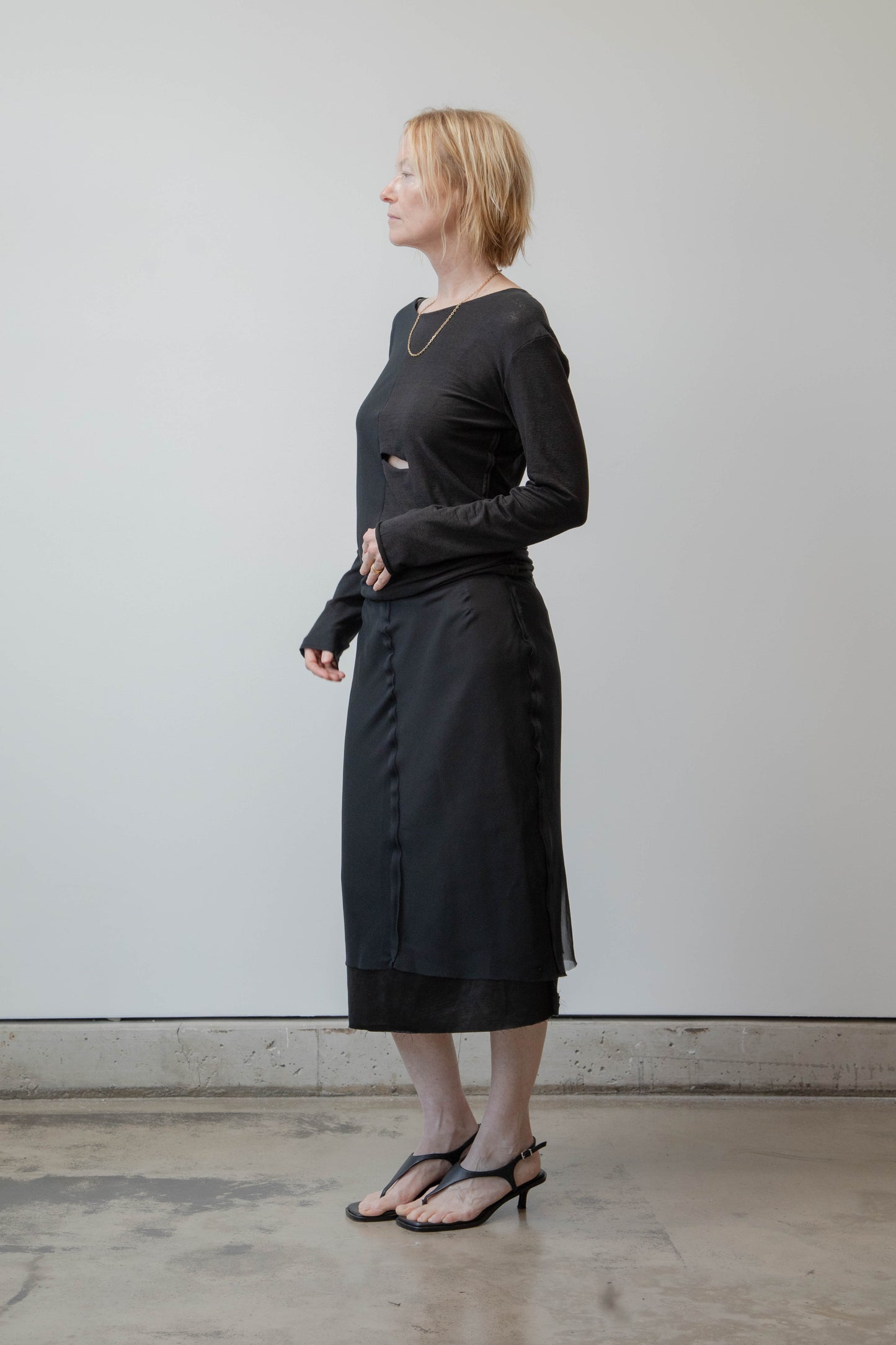 REMI SILK SKIRT