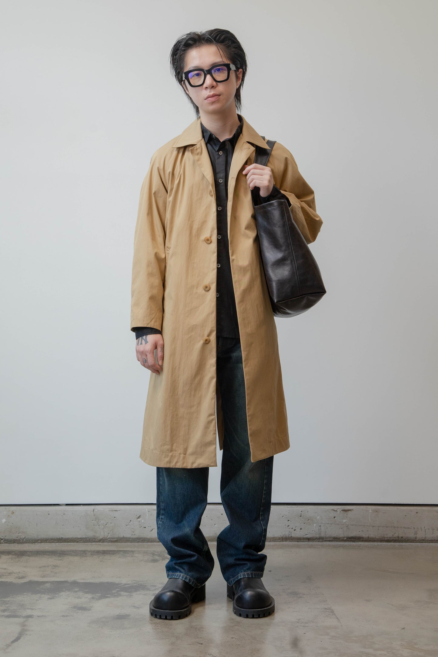 CAR COAT - KHAKI