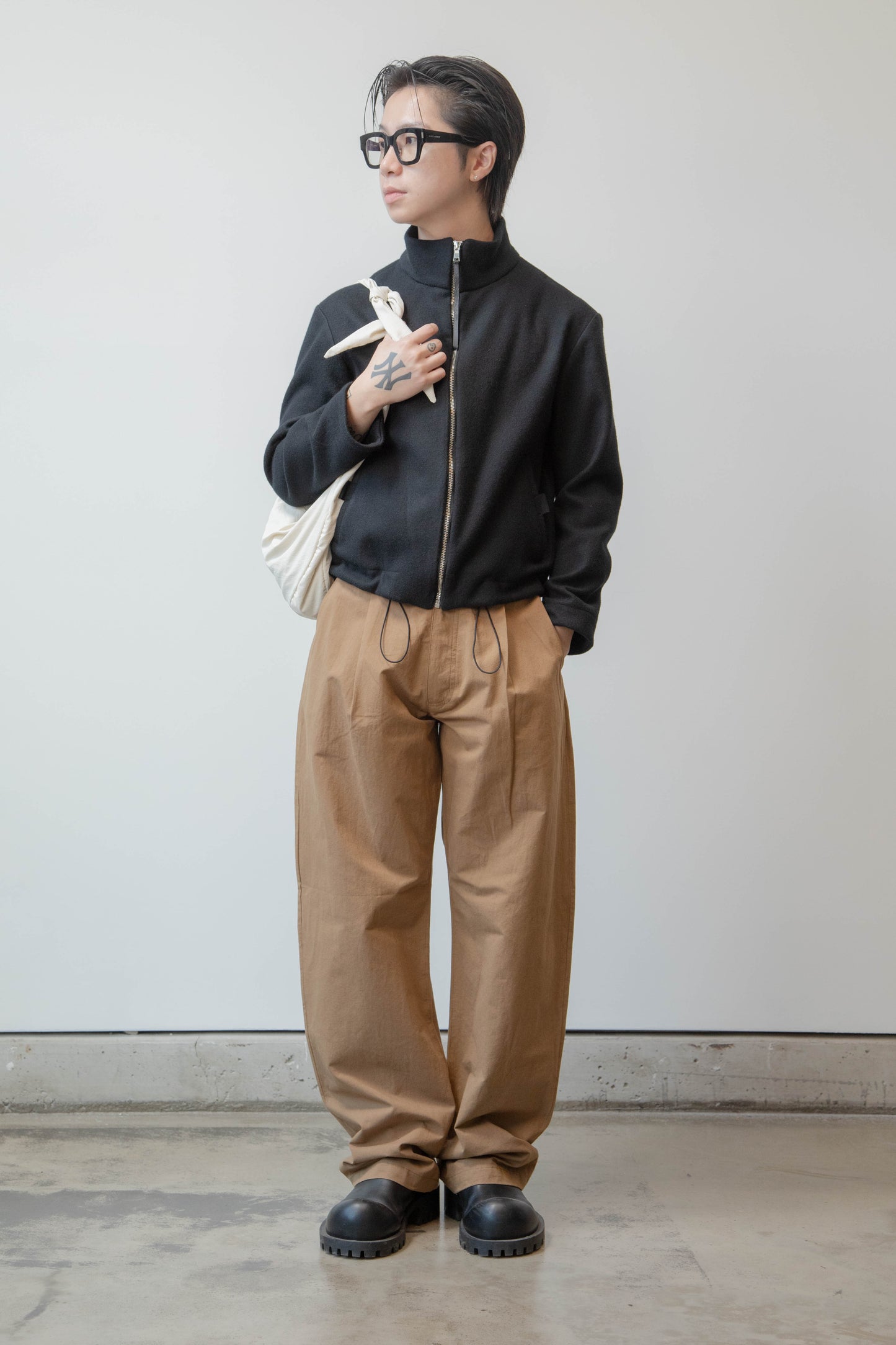 THE ZIP UP - WOOL
