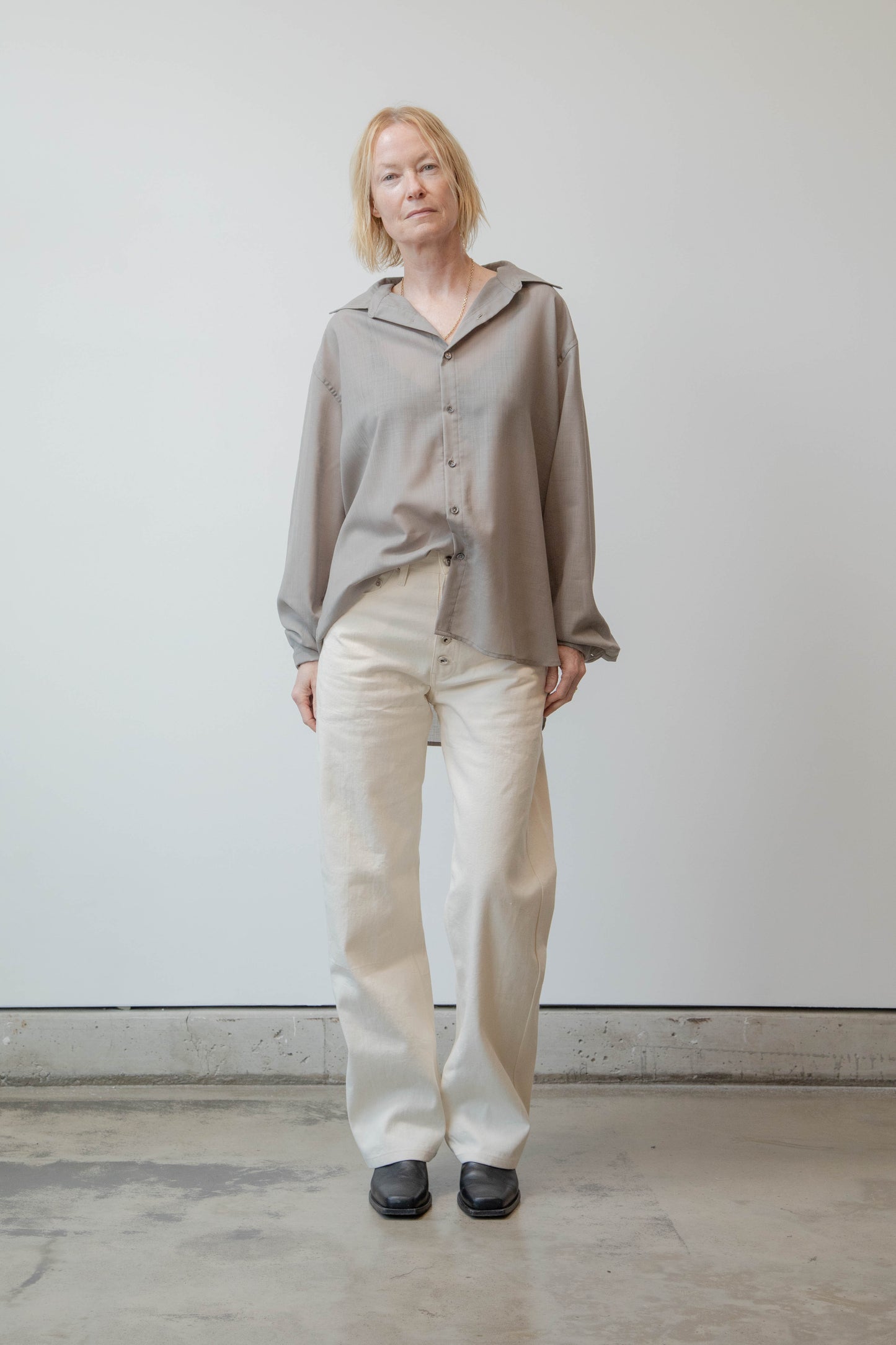 THE BECK SHIRT - TAUPE