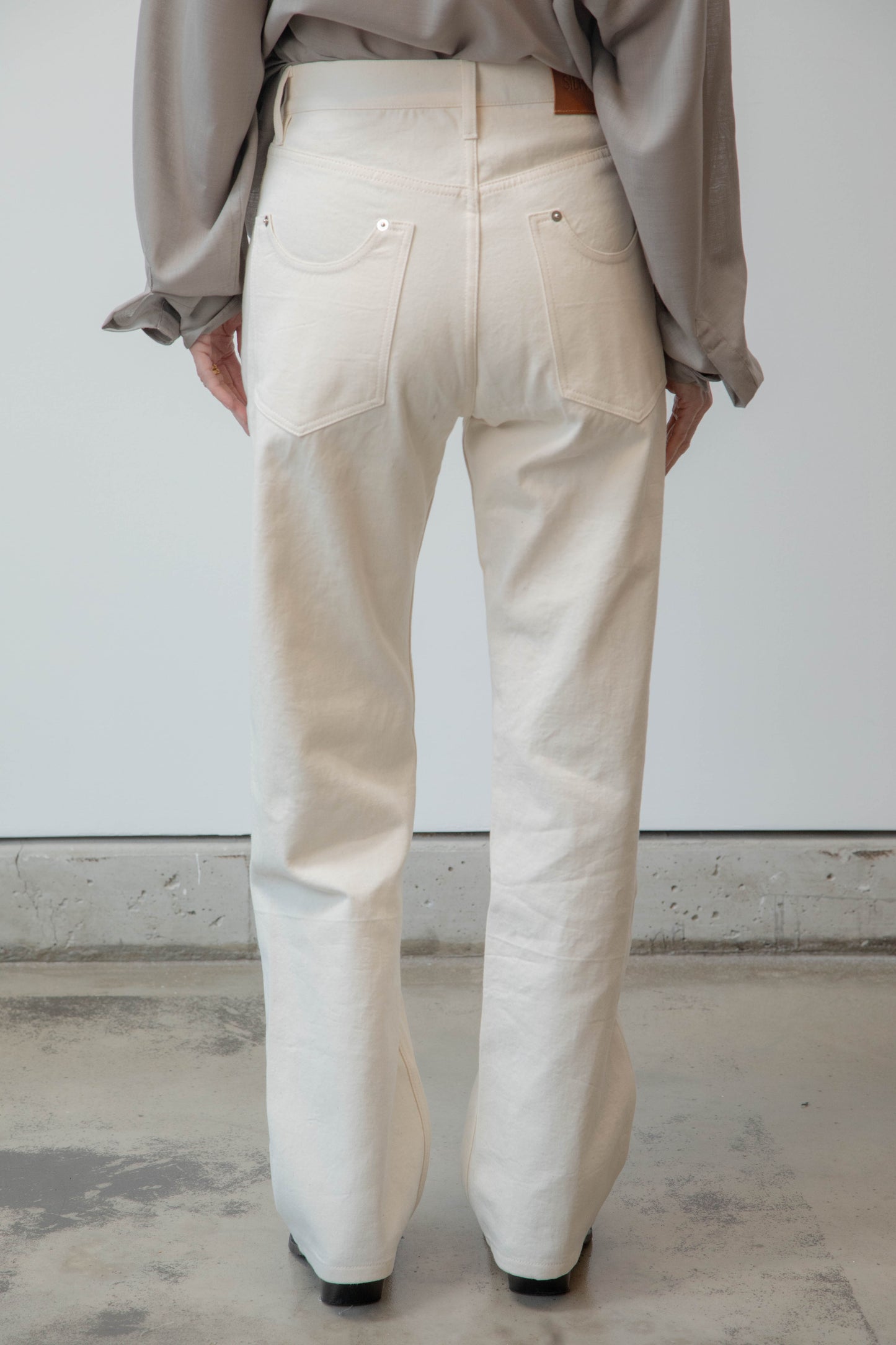 CORE DENIM - ECRU