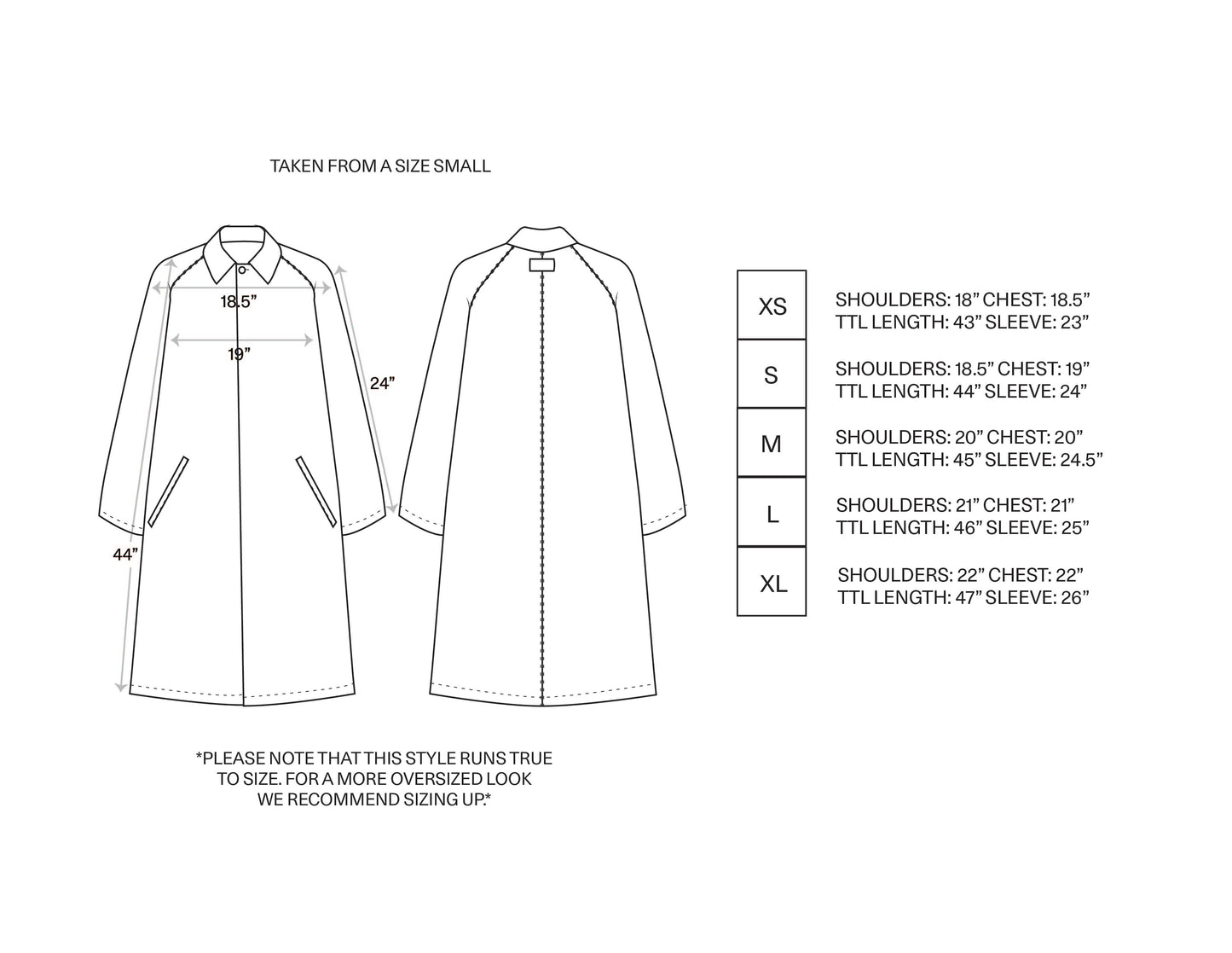 THE CAR COAT - CHARCOAL