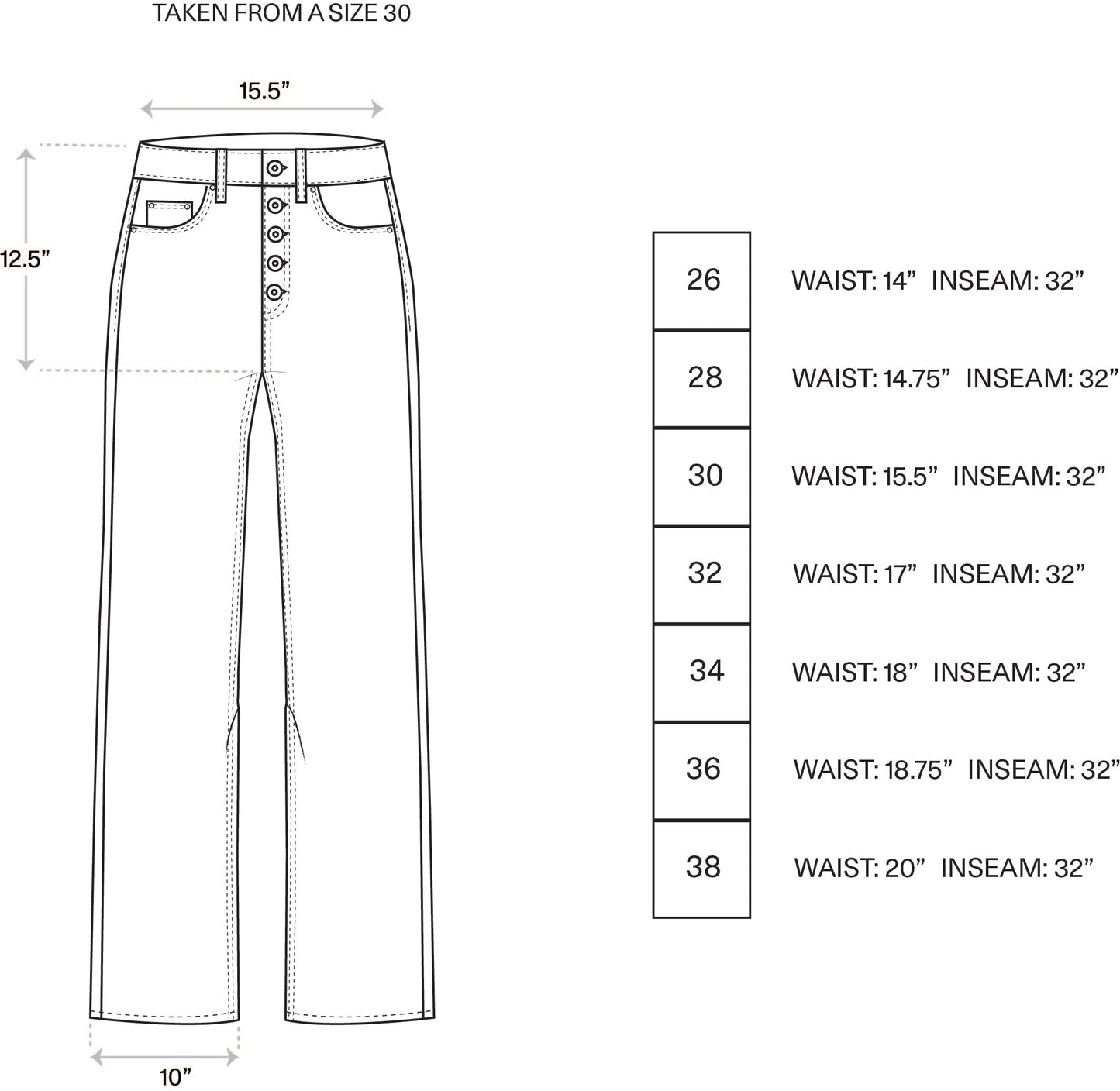 CORE DENIM - ECRU
