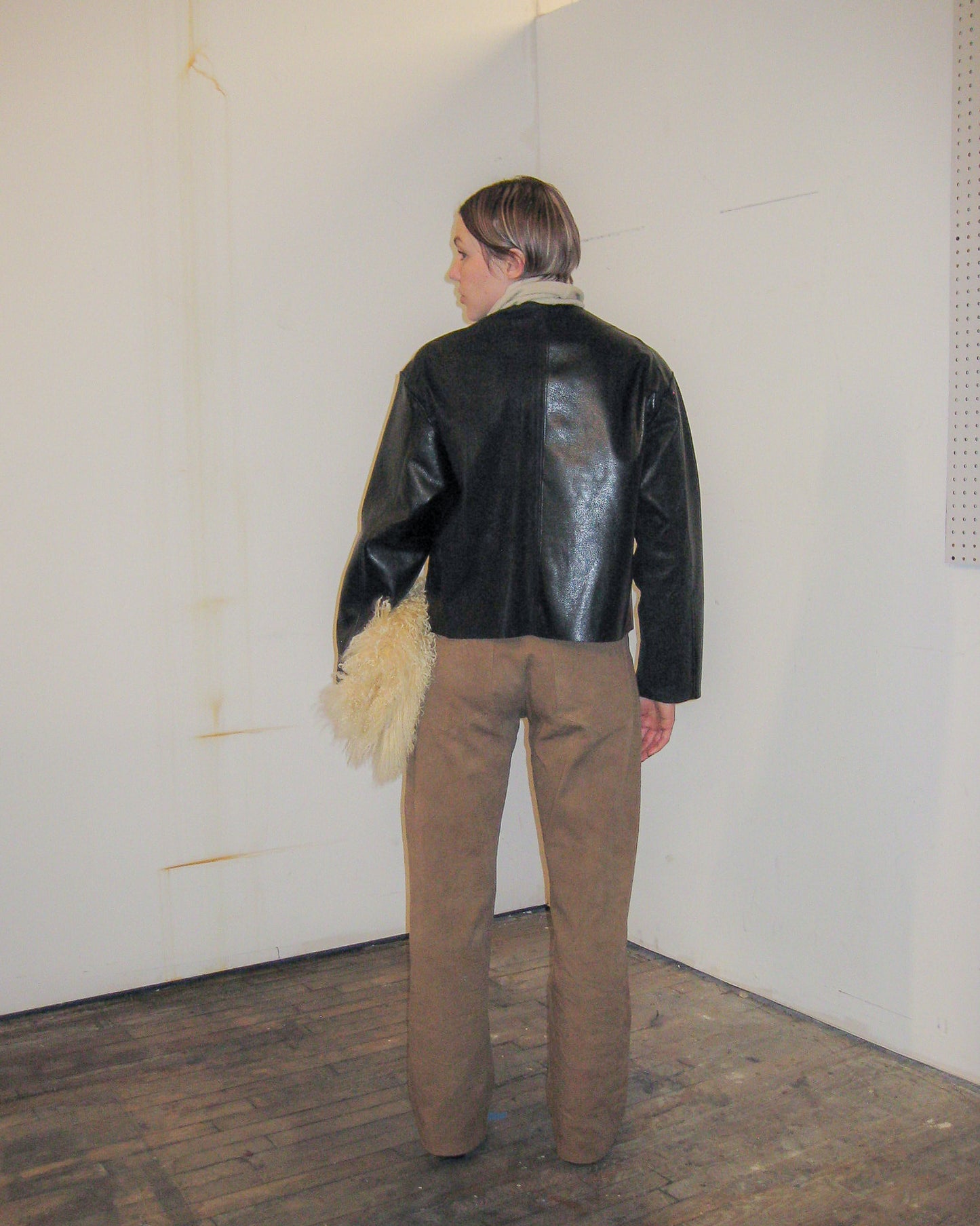 PATCHWORK LEATHER JACKET