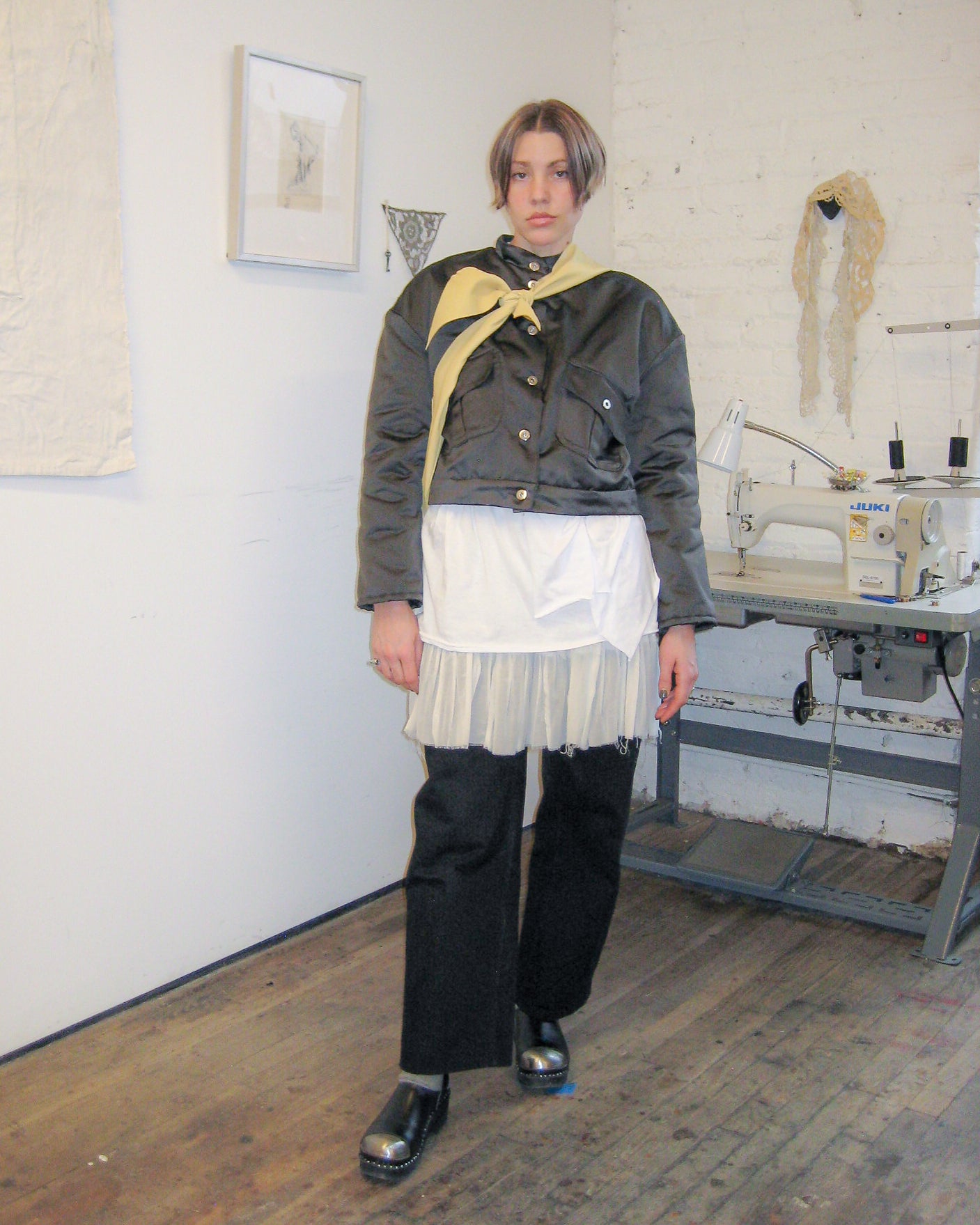SATEEN BOMBER
