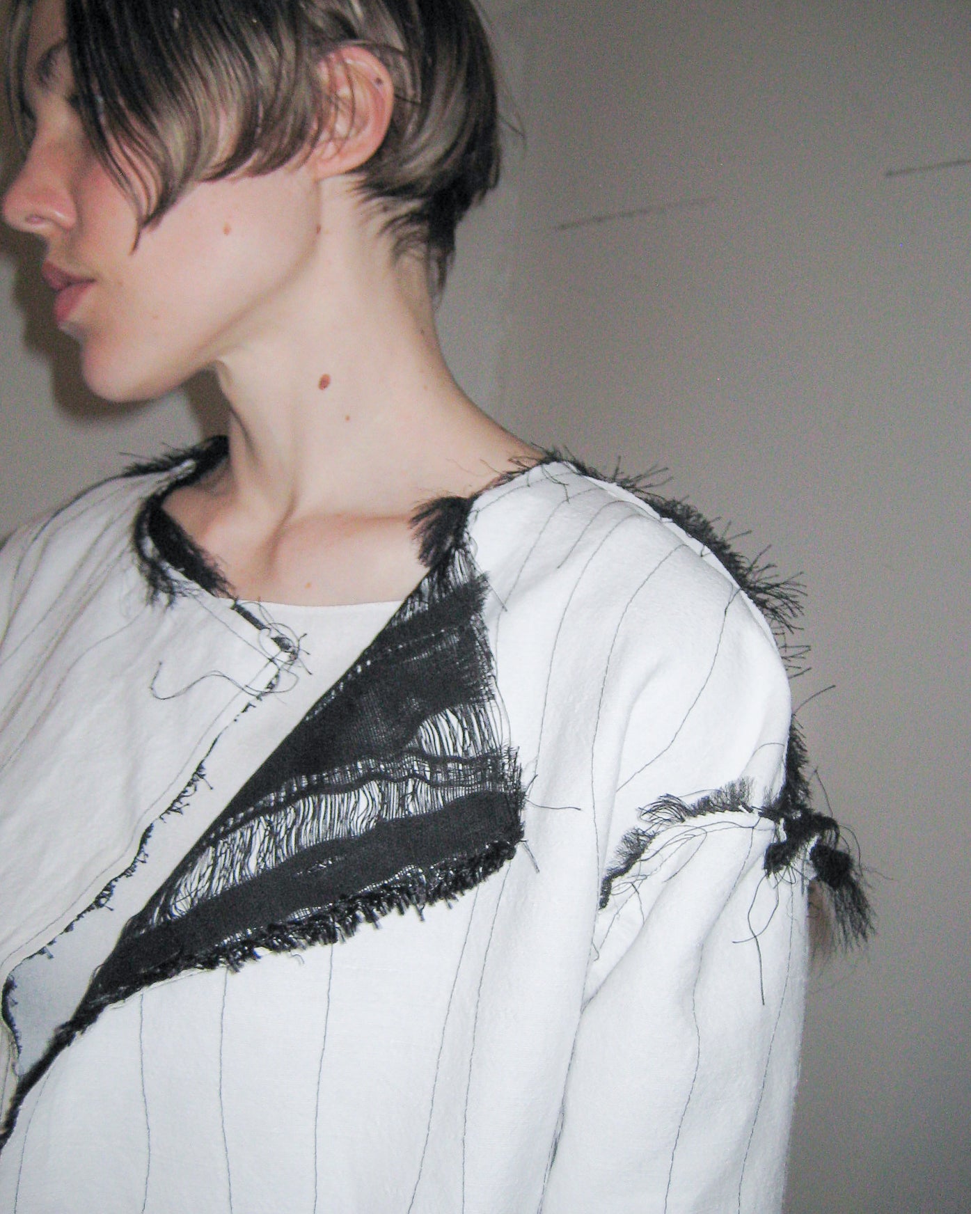 REVERSIBLE APPLIQUE JACKET