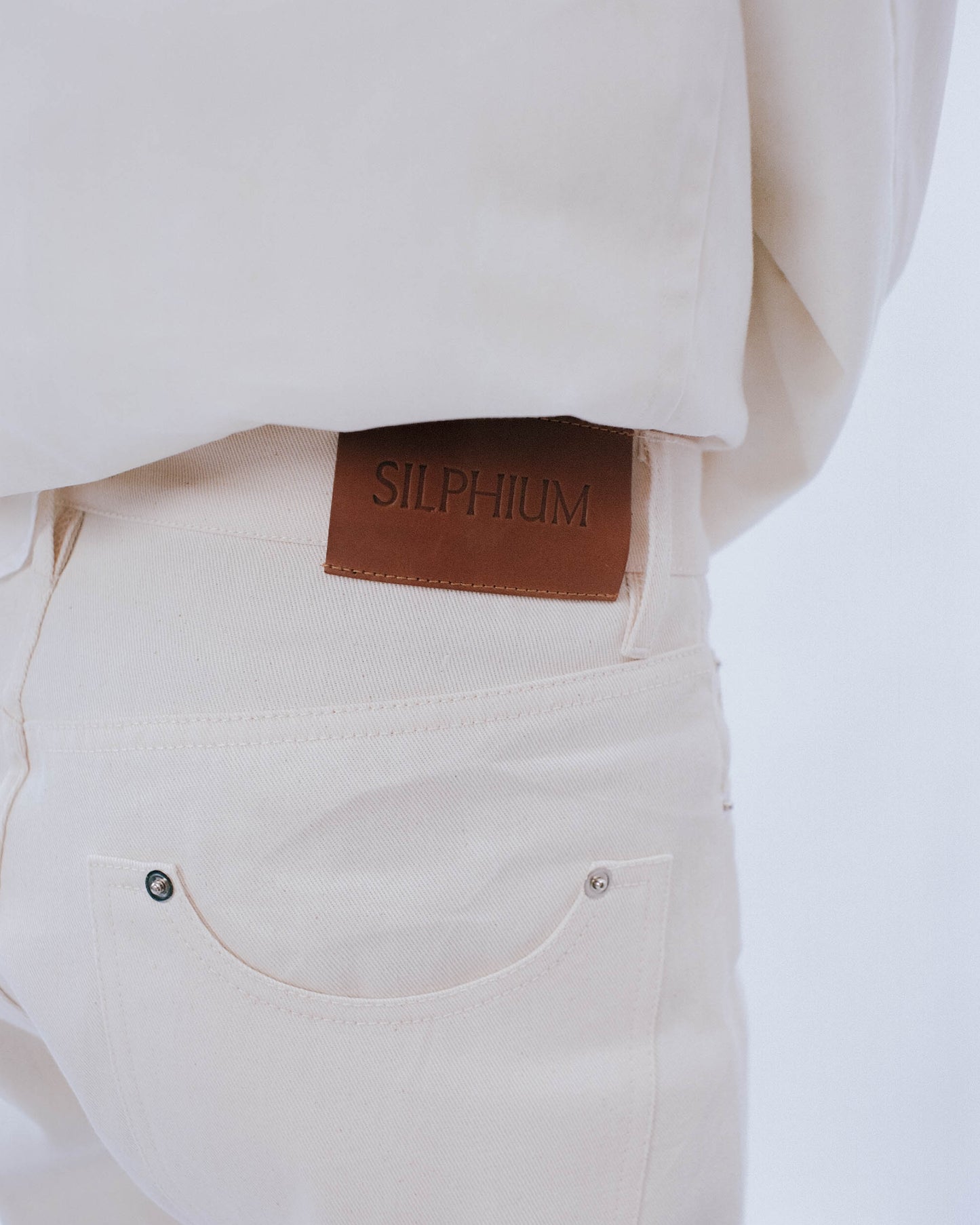 CORE DENIM - ECRU