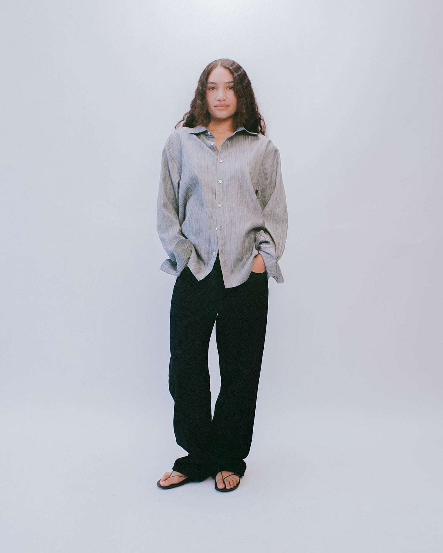 THE BECK SHIRT - RAW SILK