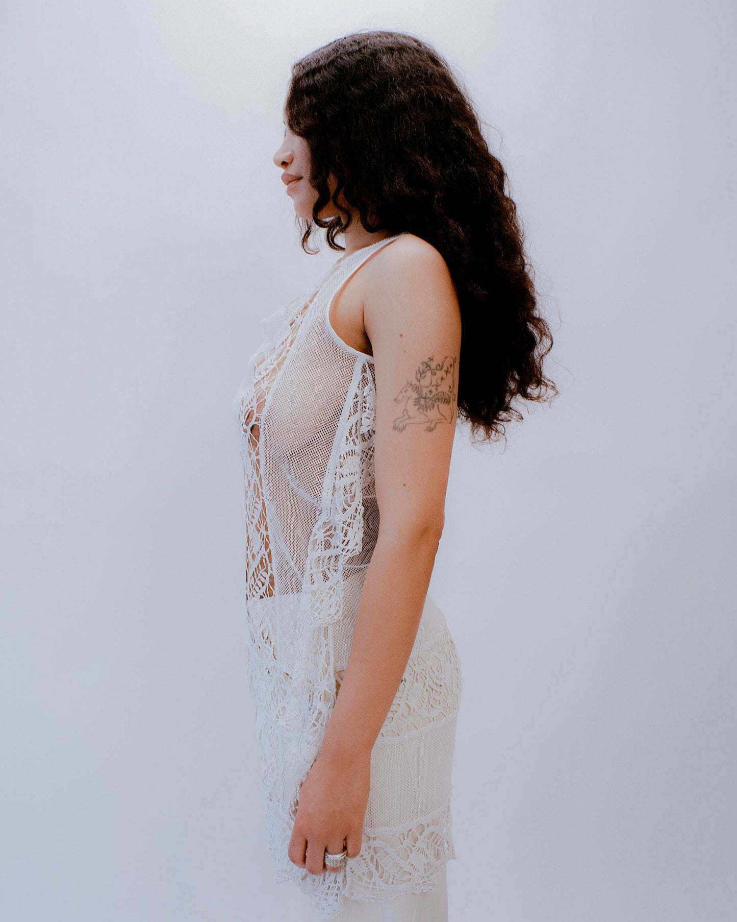 BOAT NECK MINI - LACE