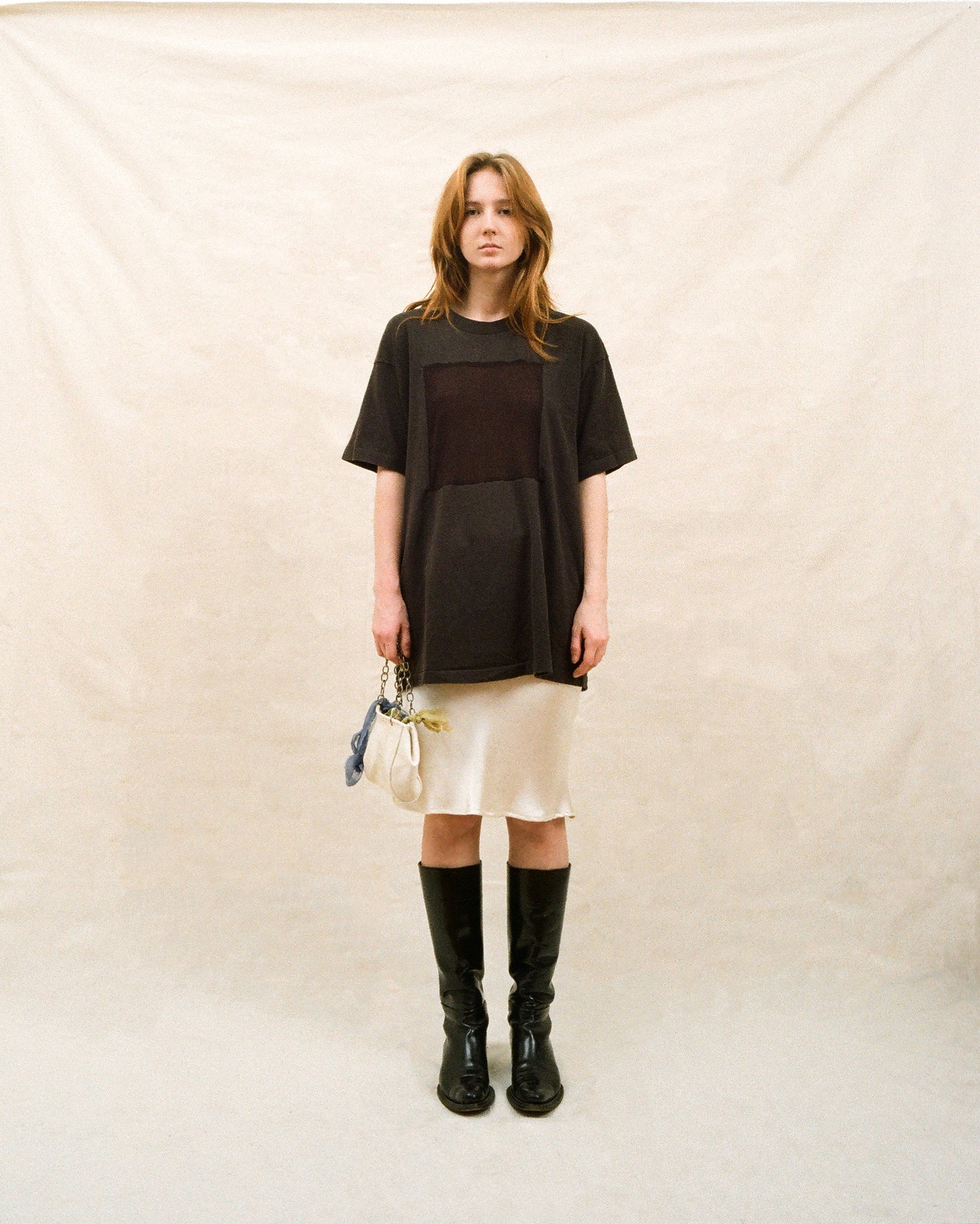 CHAIN LINK EVENING BAG