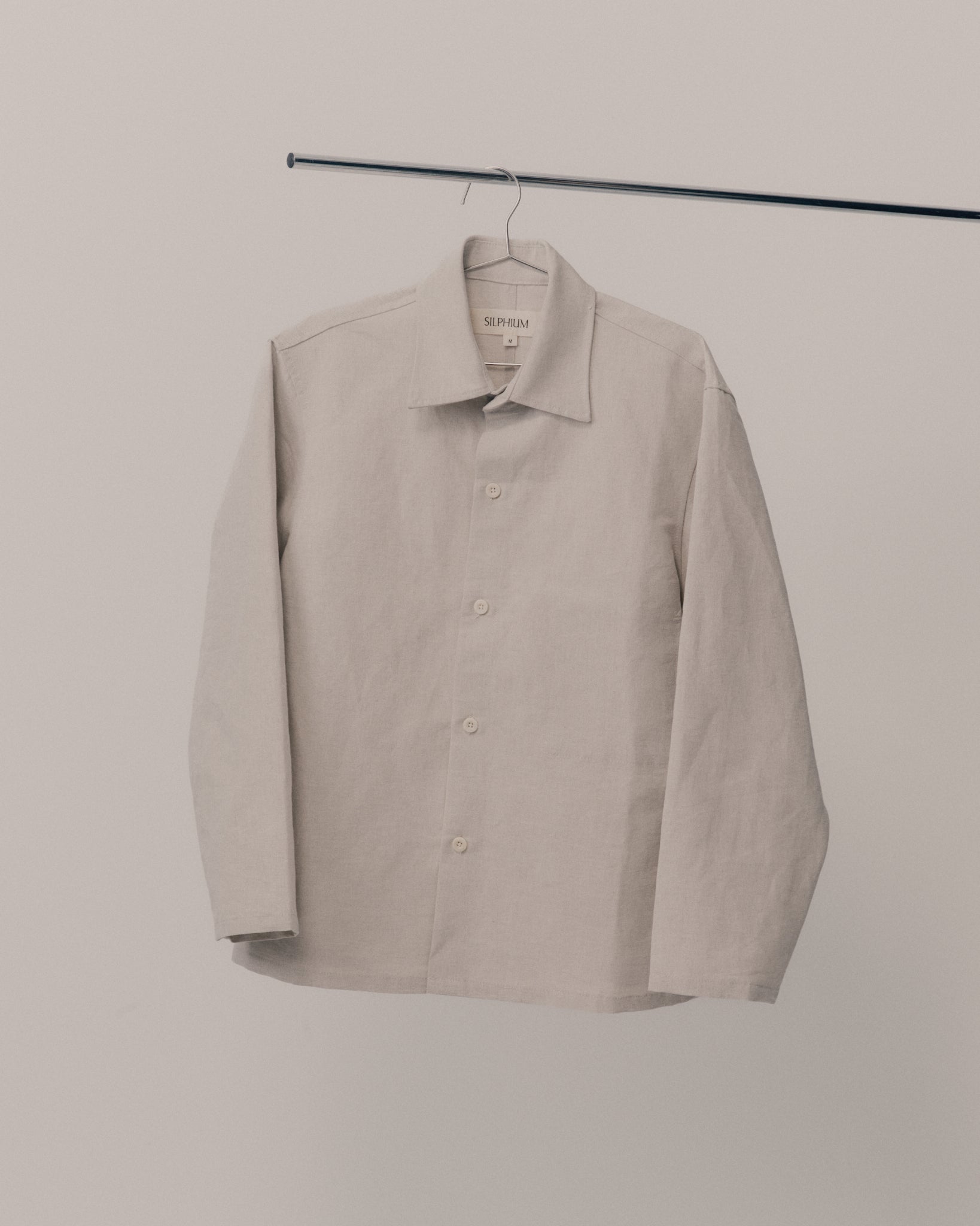 THE SEBRELL SHIRT - BEIGE – SILPHIUM STUDIO