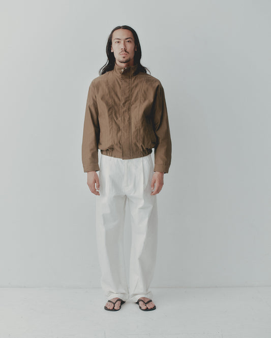 CURVE TROUSER - WHITE