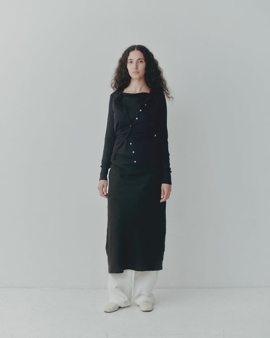 THE SHIFT DRESS - BLACK