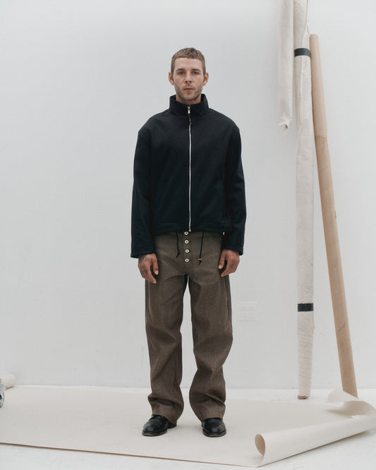 CORE DENIM - BROWN