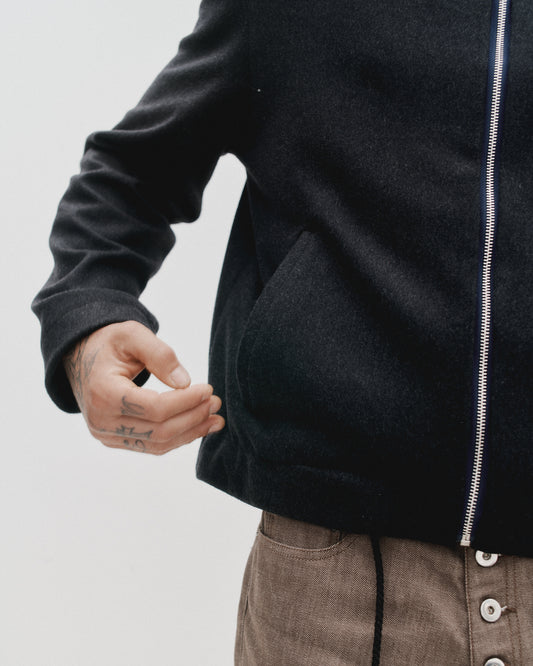 THE ZIP UP - WOOL