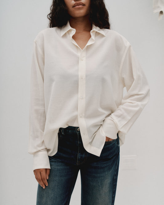 THE BECK SHIRT - CREAM