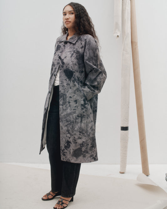 THE CAR COAT - VIOLET