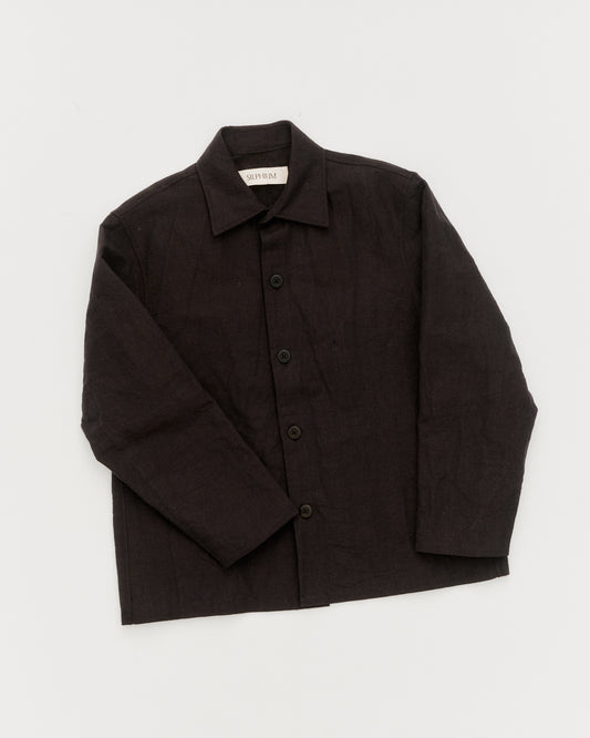 THE SEBRELL SHIRT - CHARCOAL