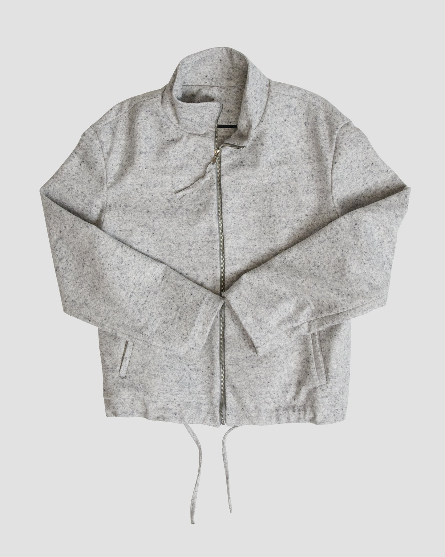 ZIP UP JACKET - GREY