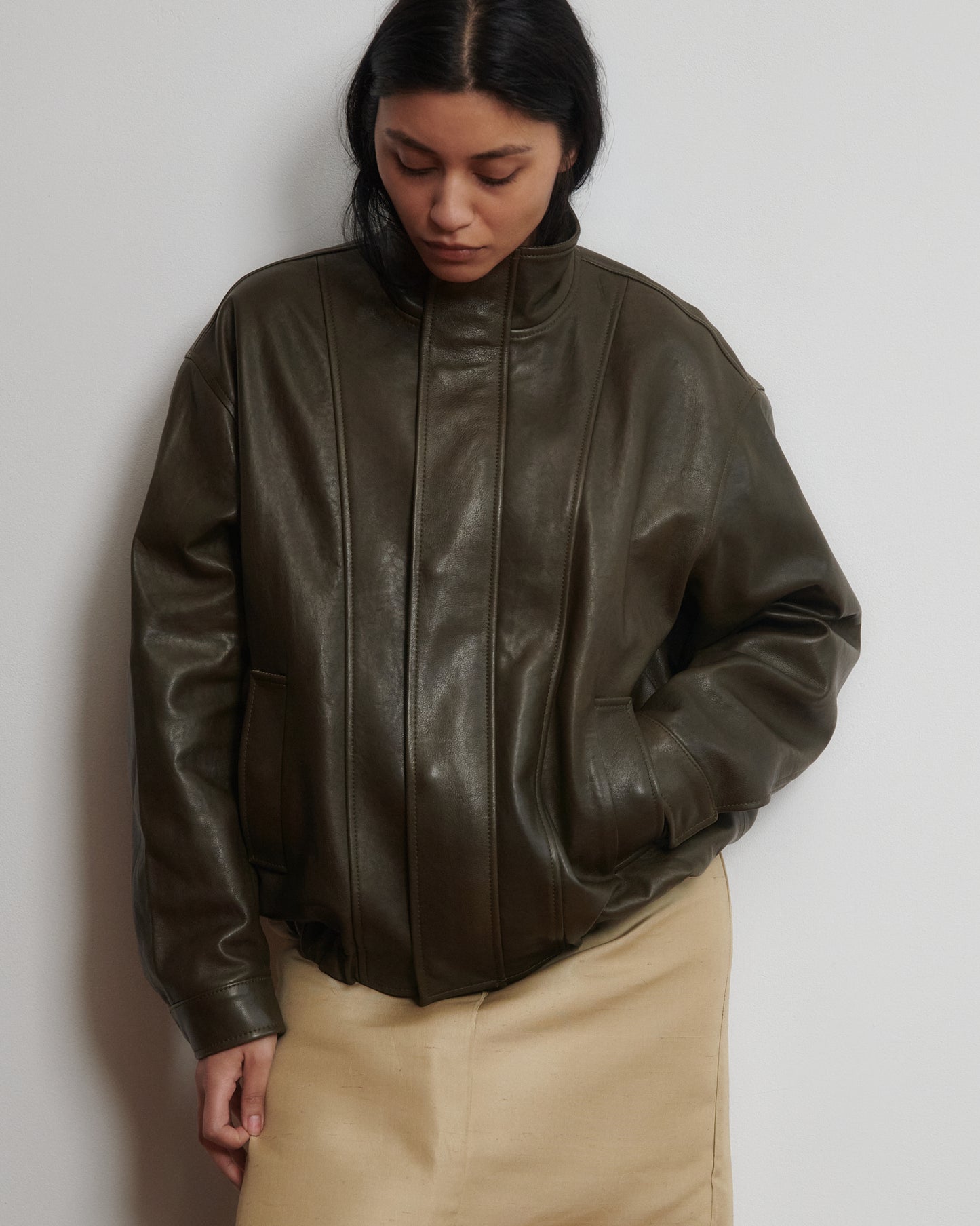 *PRE-ORDER* BOMBER JACKET - LEATHER