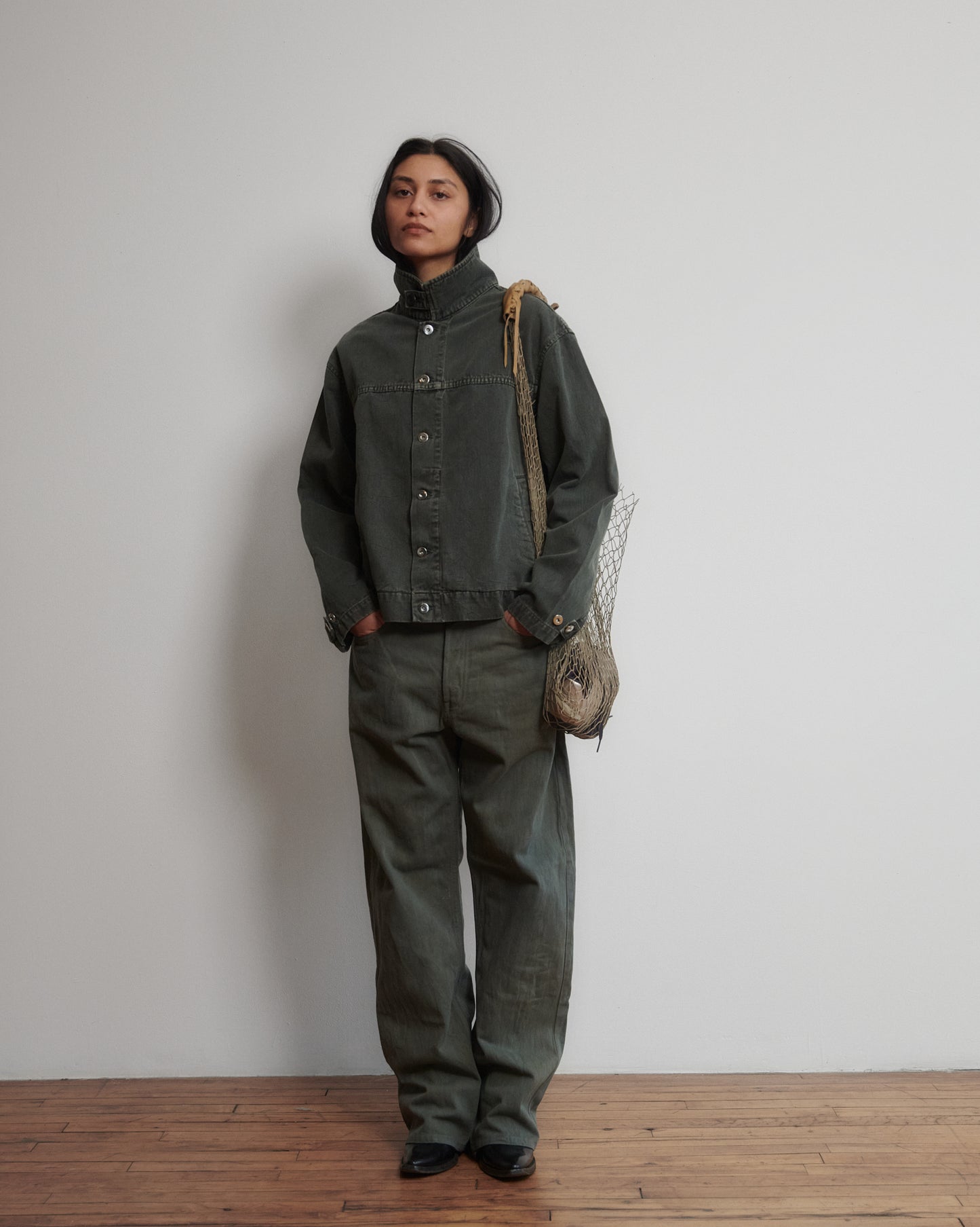 DENIM JACKET - FATIGUE