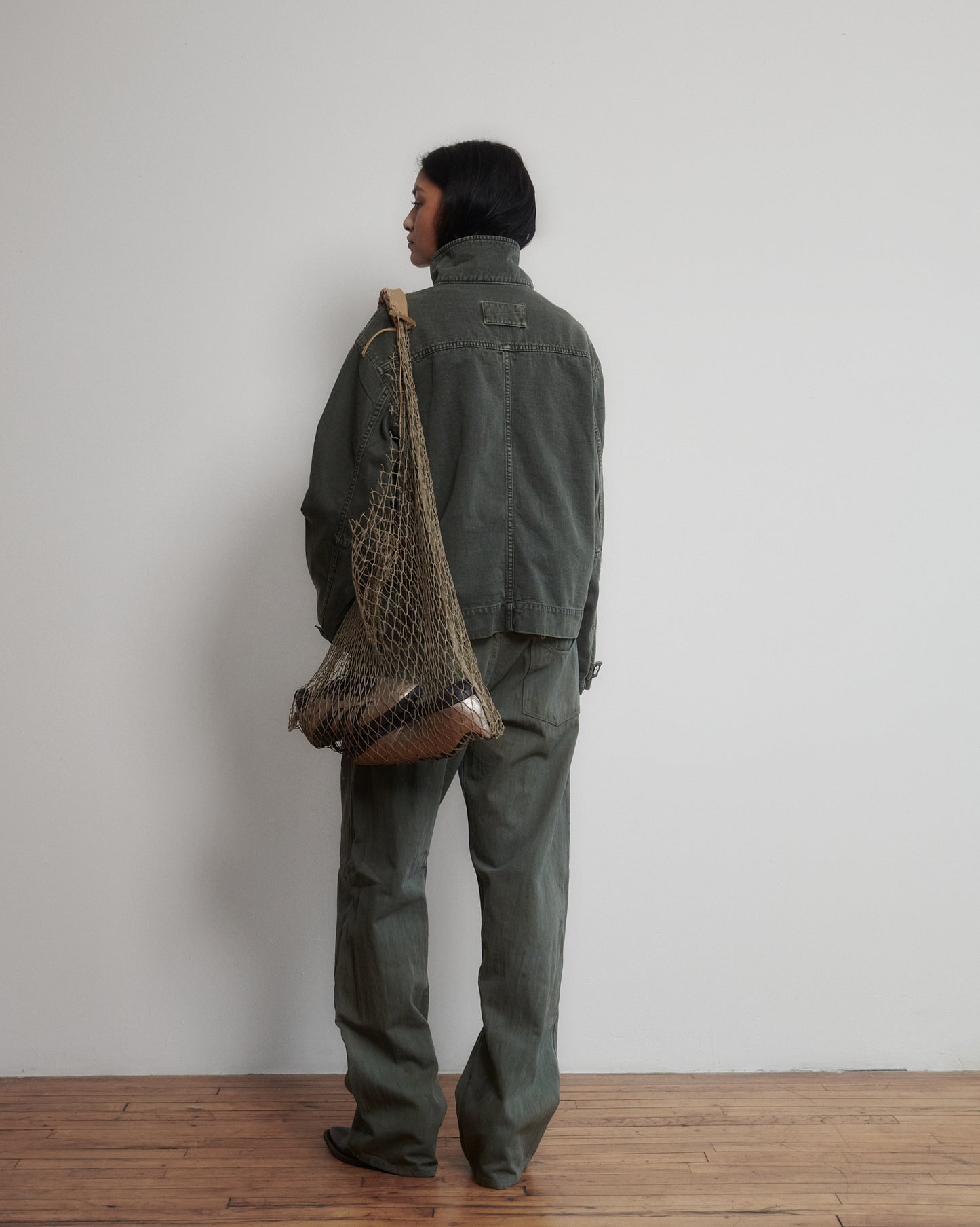 DENIM JACKET - FATIGUE
