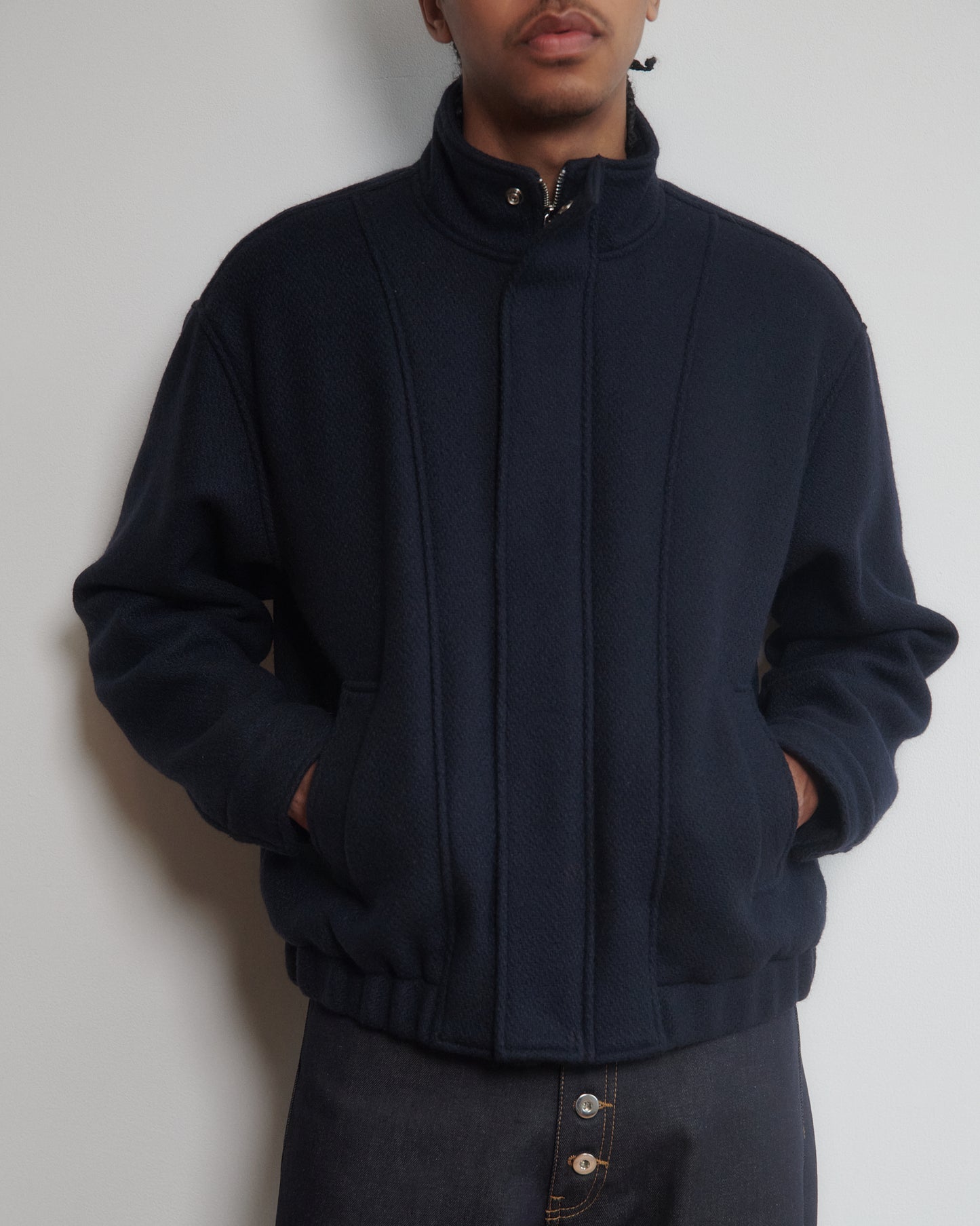 *PRE-ORDER* BOMBER JACKET - NAVY