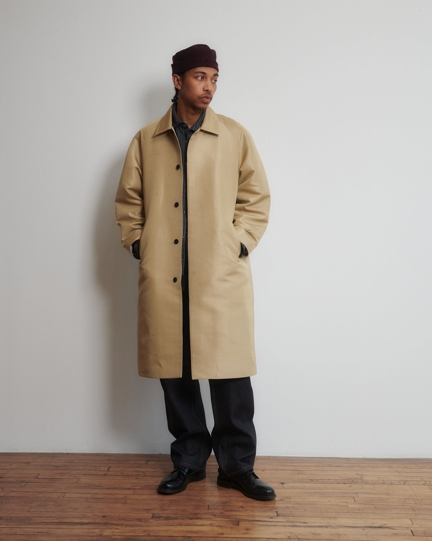 *PRE-ORDER* THE CAR COAT - SILK