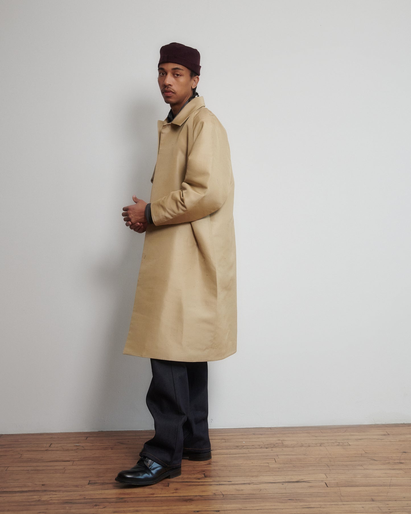 *PRE-ORDER* THE CAR COAT - SILK