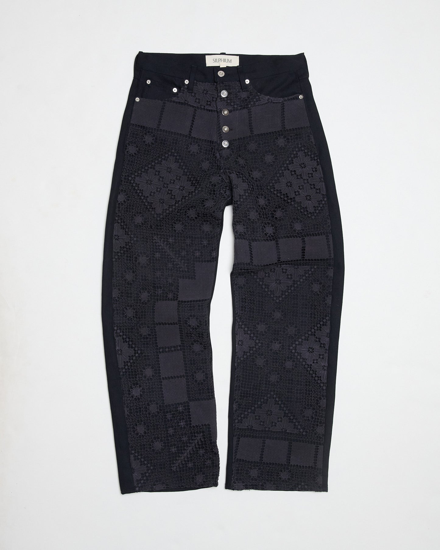 CORE DENIM - BLACK LACE
